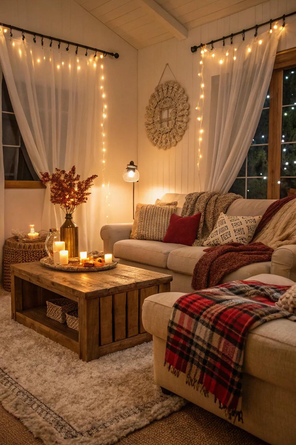 Relax in a cozy lounge.