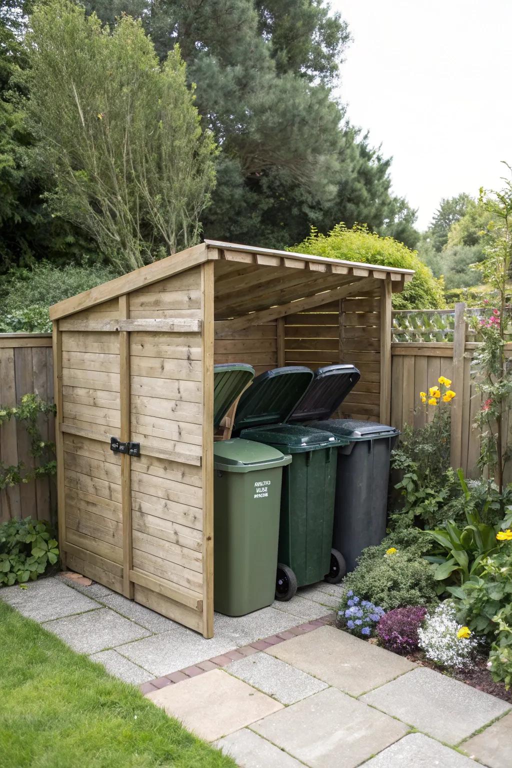 Opt for durability with grooved bin stores.