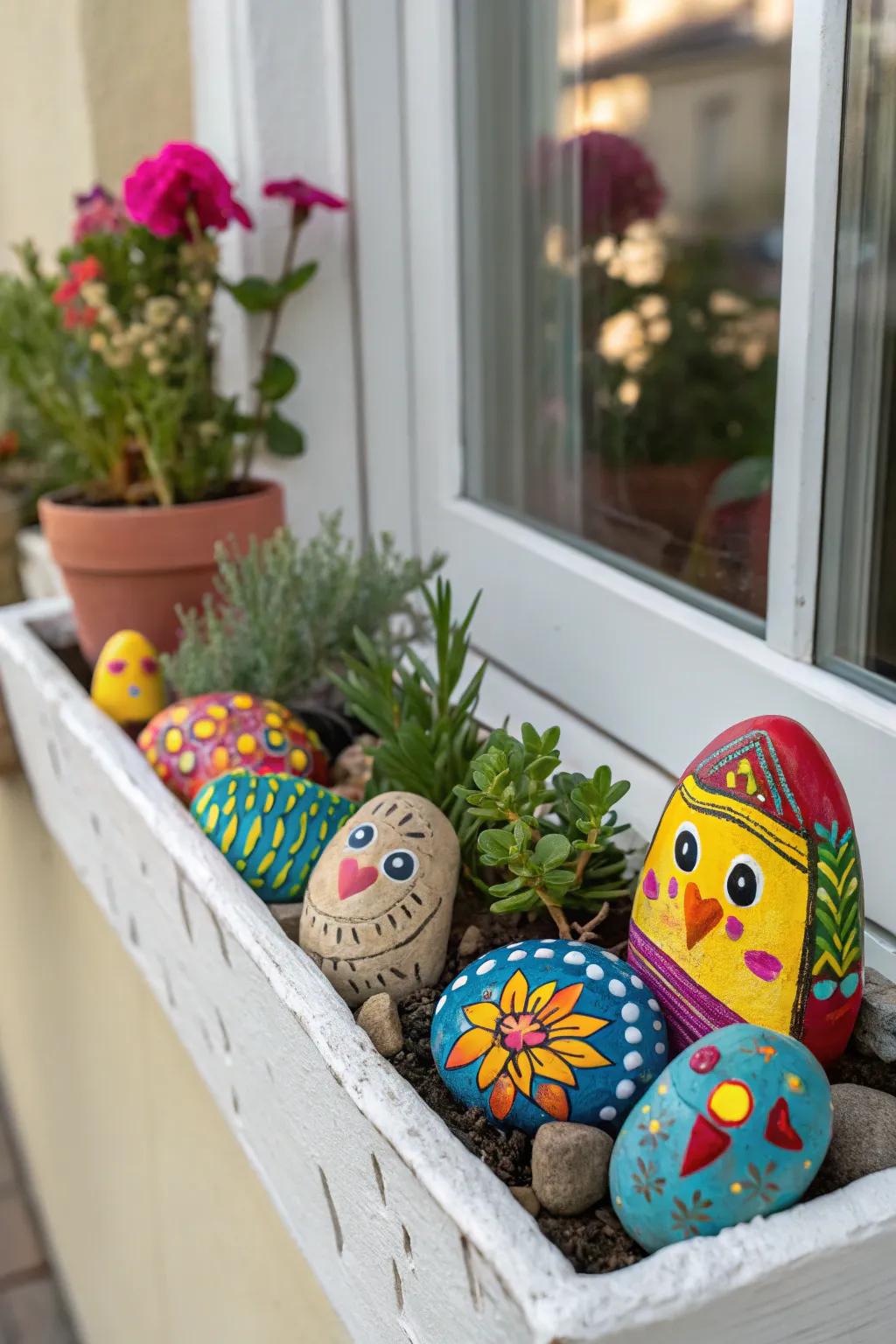 Creative creations add a personalized touch to your window box