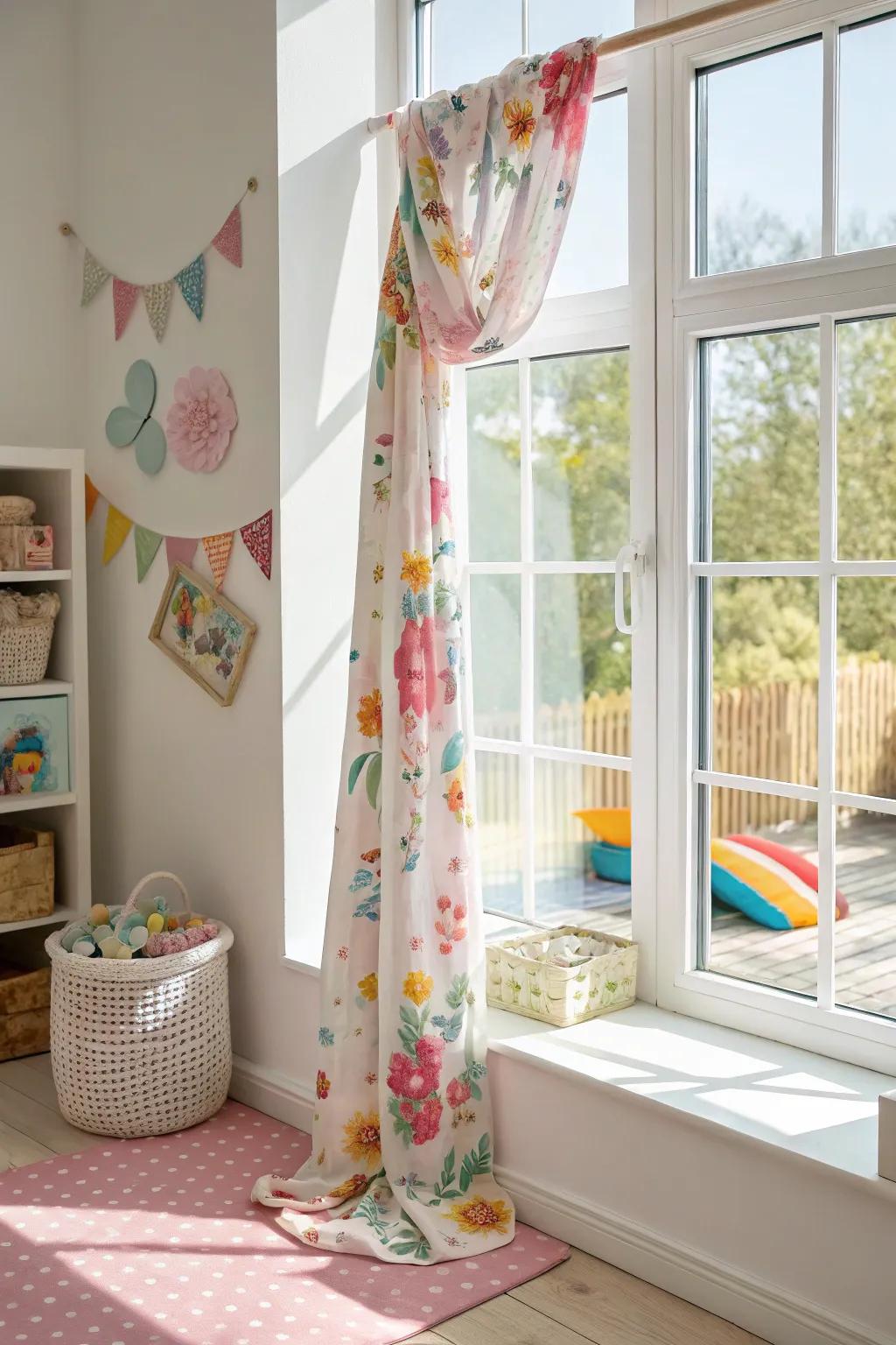 Incorporate enjoyment through sprightly prints.