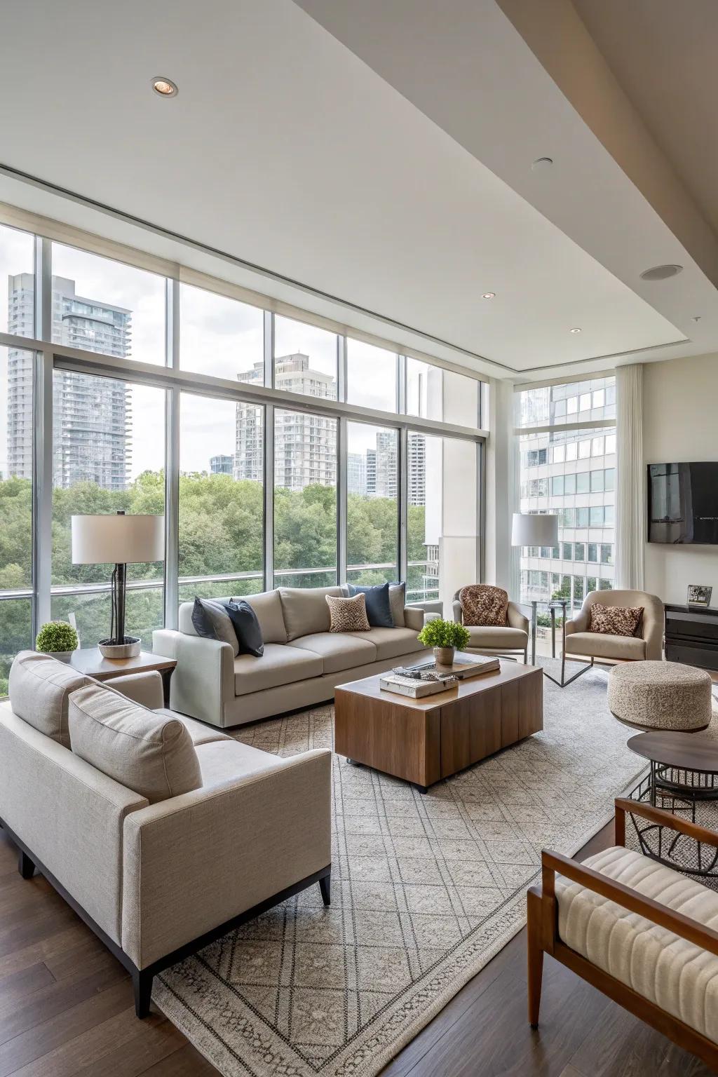 Versatile arrangements make spaces adaptable for various needs.