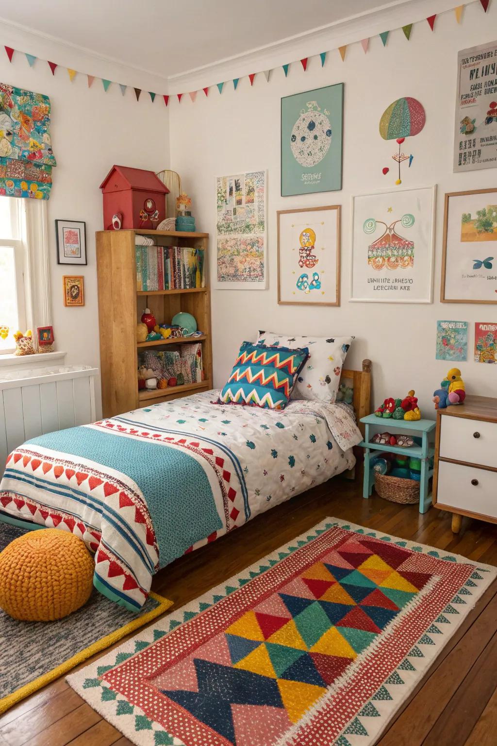 Designs that add playful charm to the room.