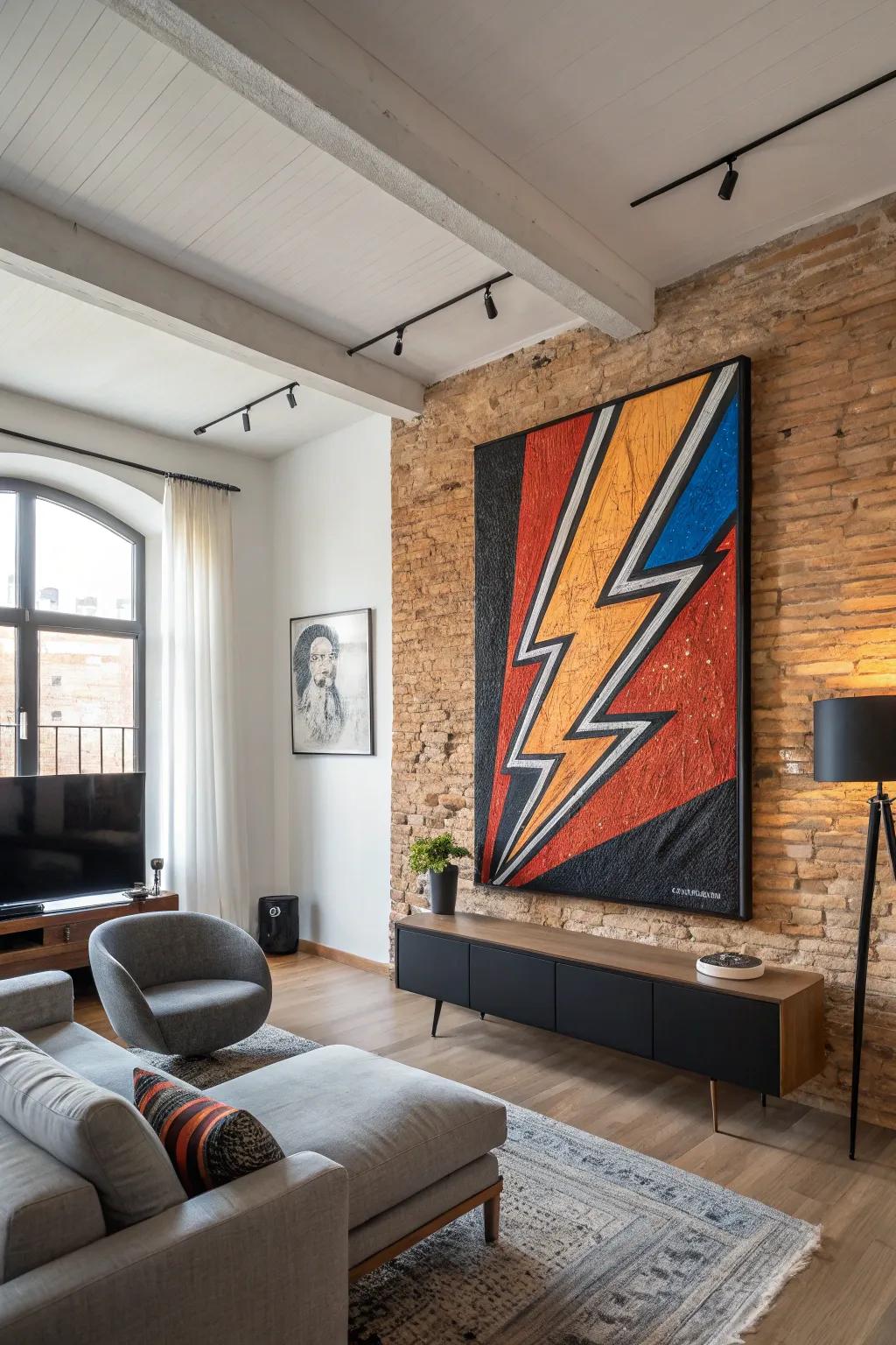 Angular designs bring a contemporary, edgy twist.