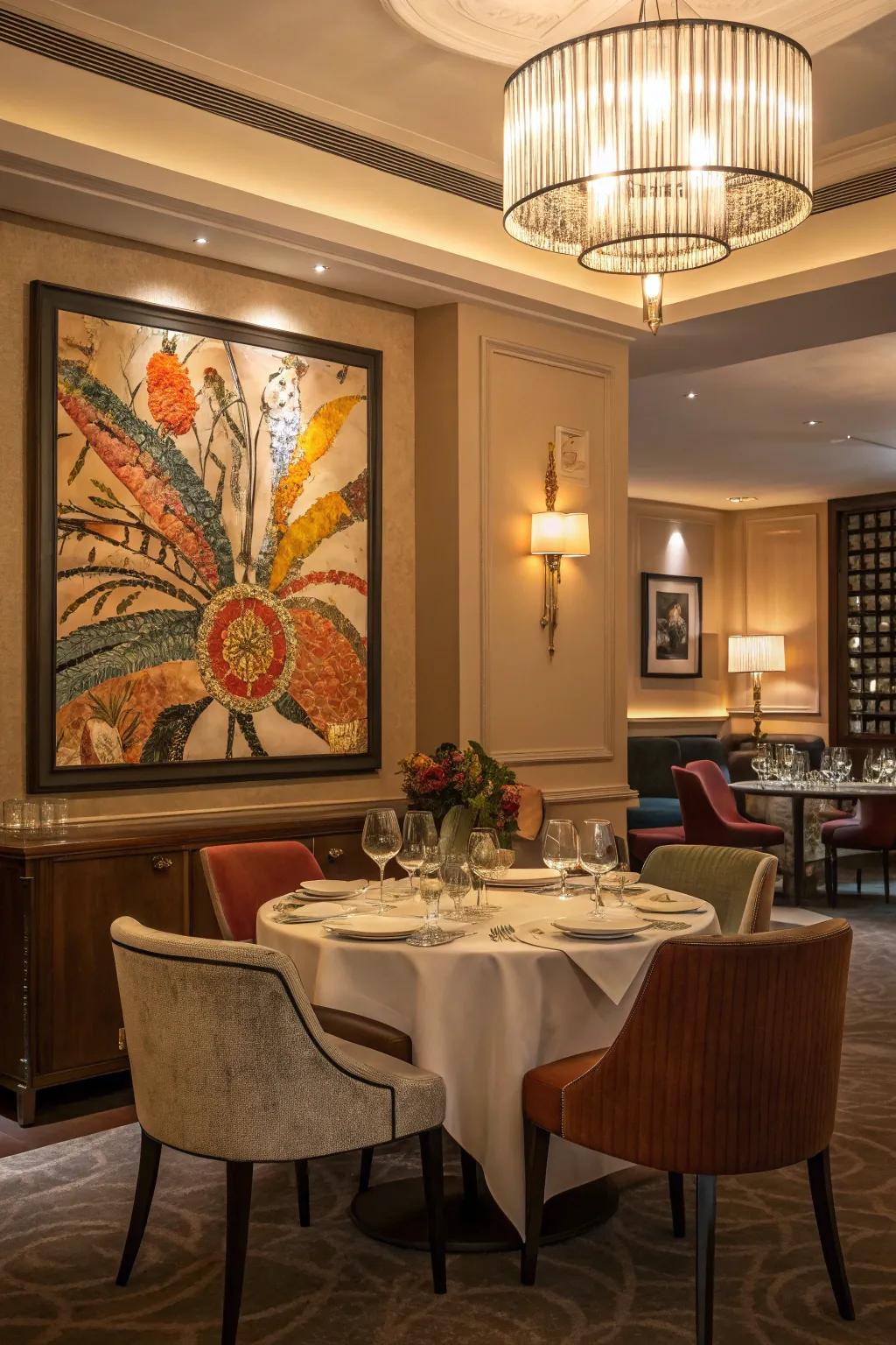 Showpieces add personality.