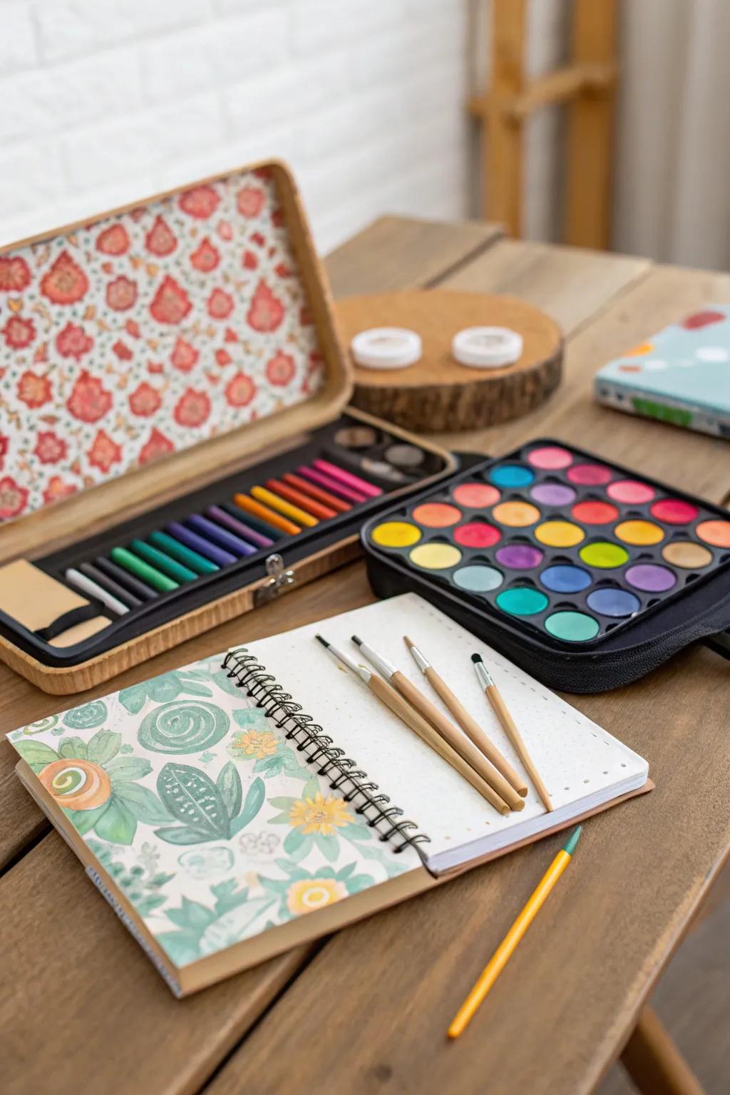 An artistic tool set tailored to stimulate creativeness in every artist.