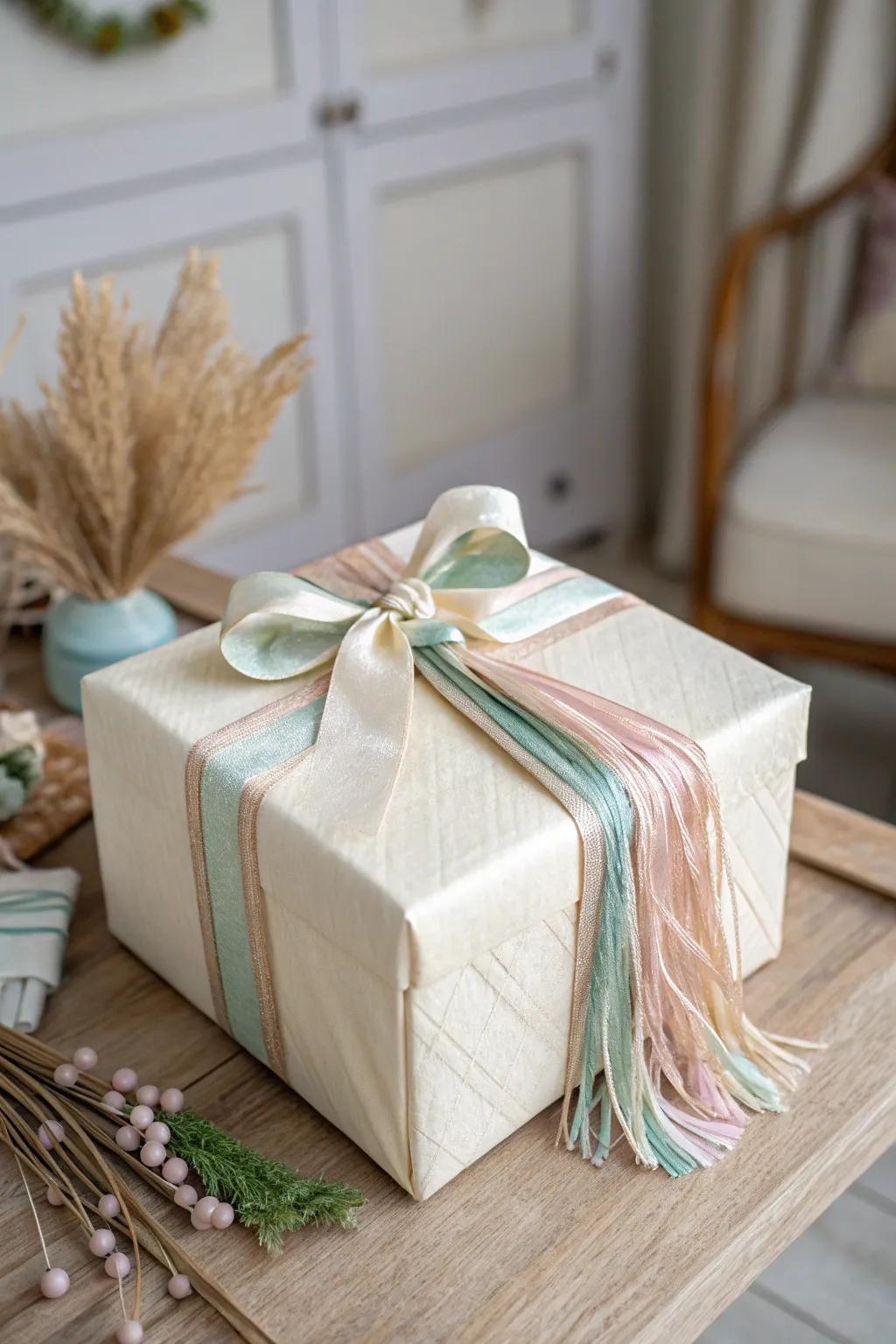 Elevate your baby shower gift with coordinated band that complements the nursery's chromatic palette, harmonizing seamlessly with Scandinavian minimalism and Boho charm.