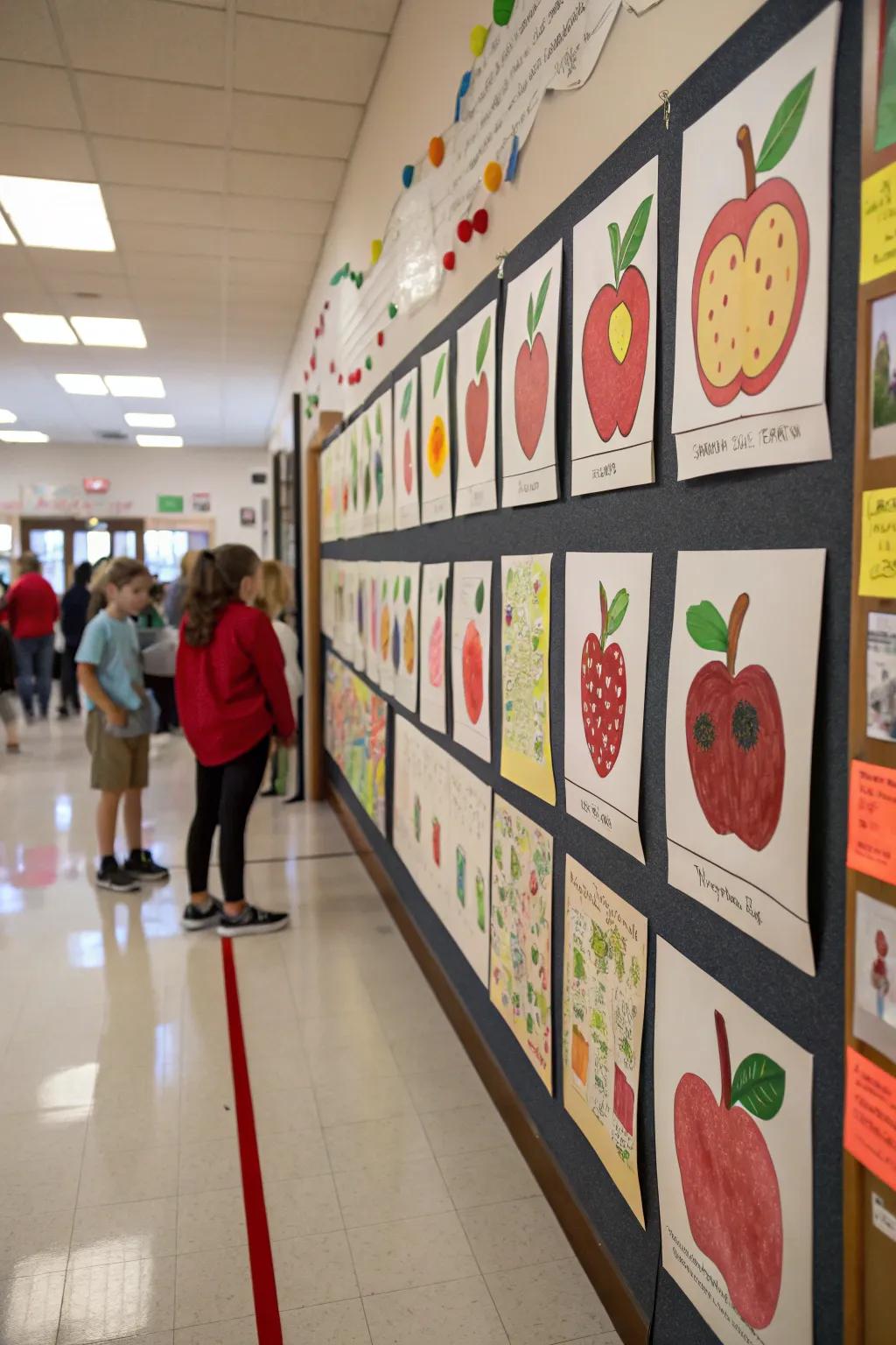 Showcase artistic expression through a fruit-inspired art exhibit.