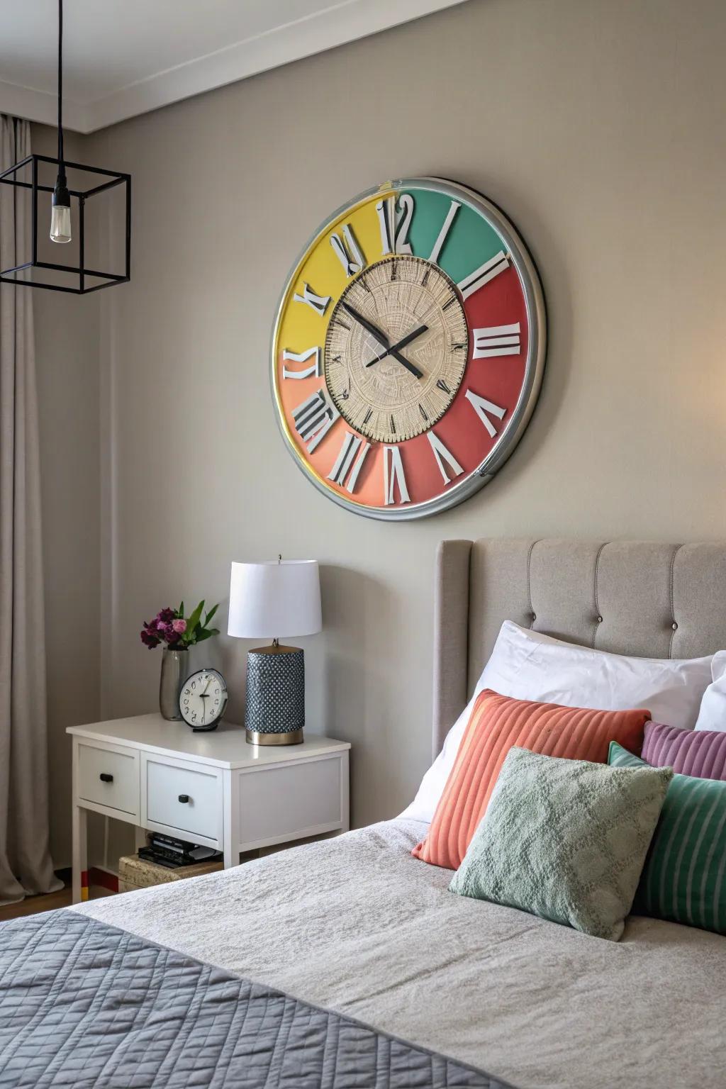 Color is your friend with a colorful timepiece.