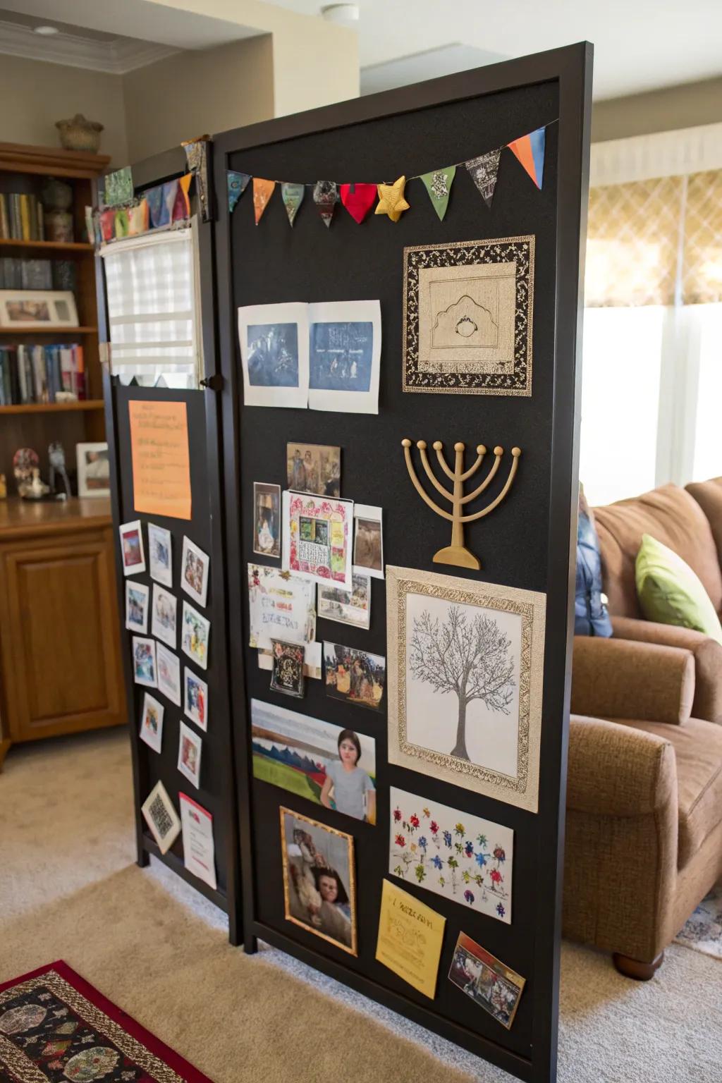 Celebrate cultural pride with a memo board that shares your unique story.