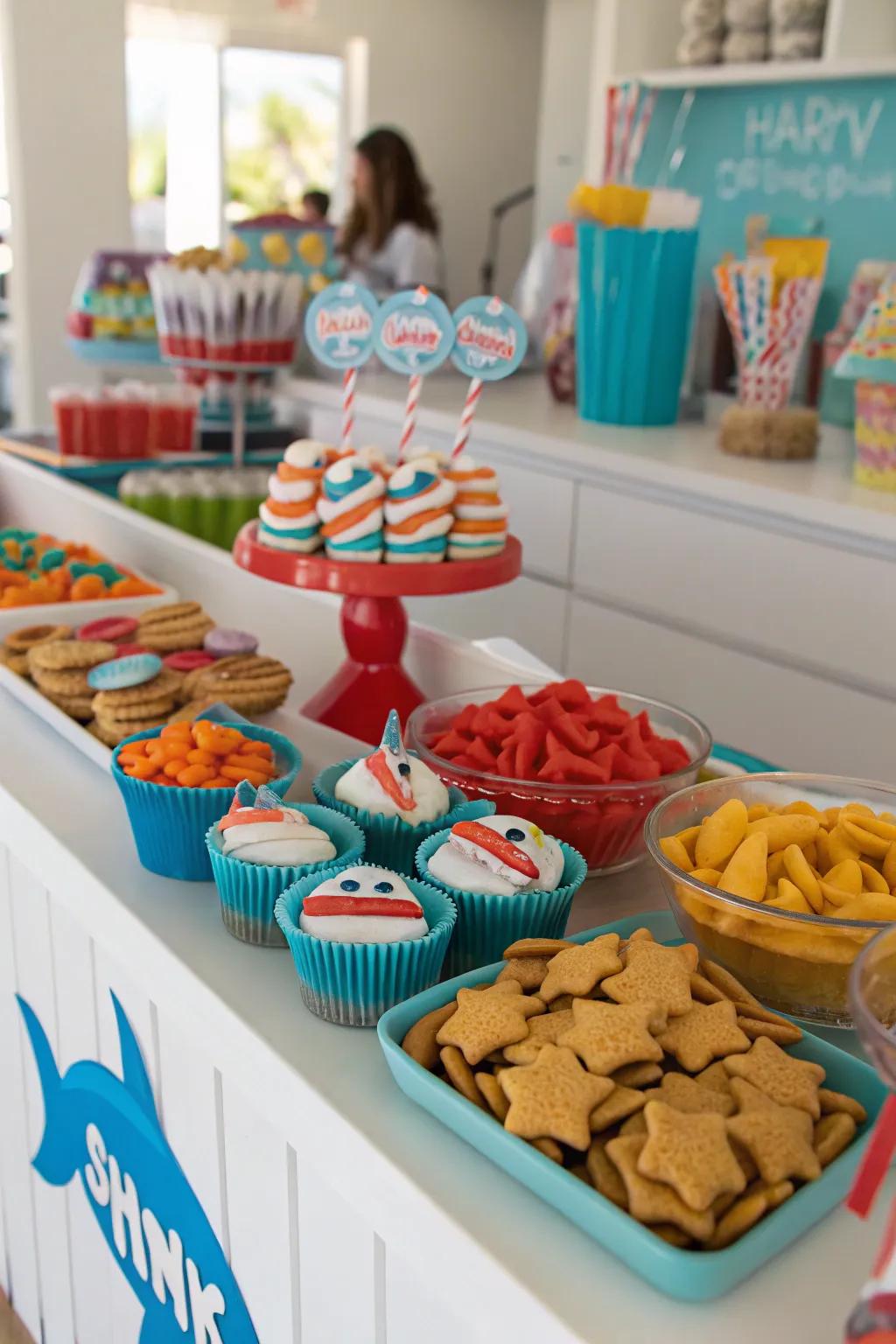 A nibble station that’s equally attractive to observe and devour.