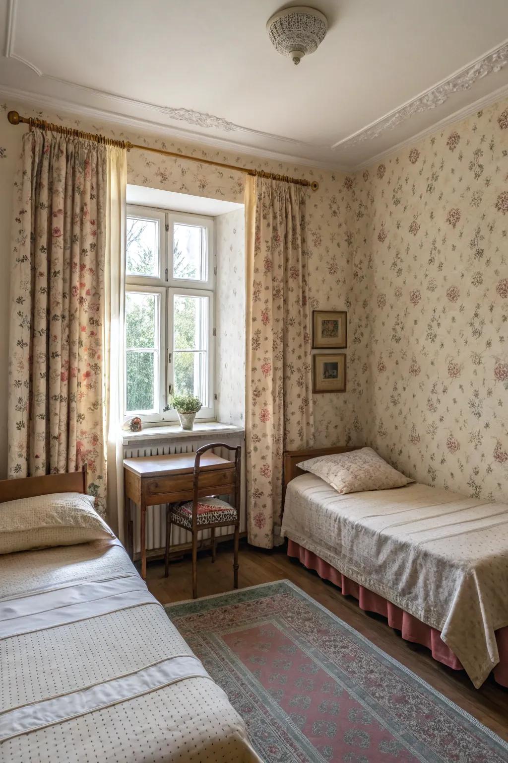 Delicate designs add beauty.