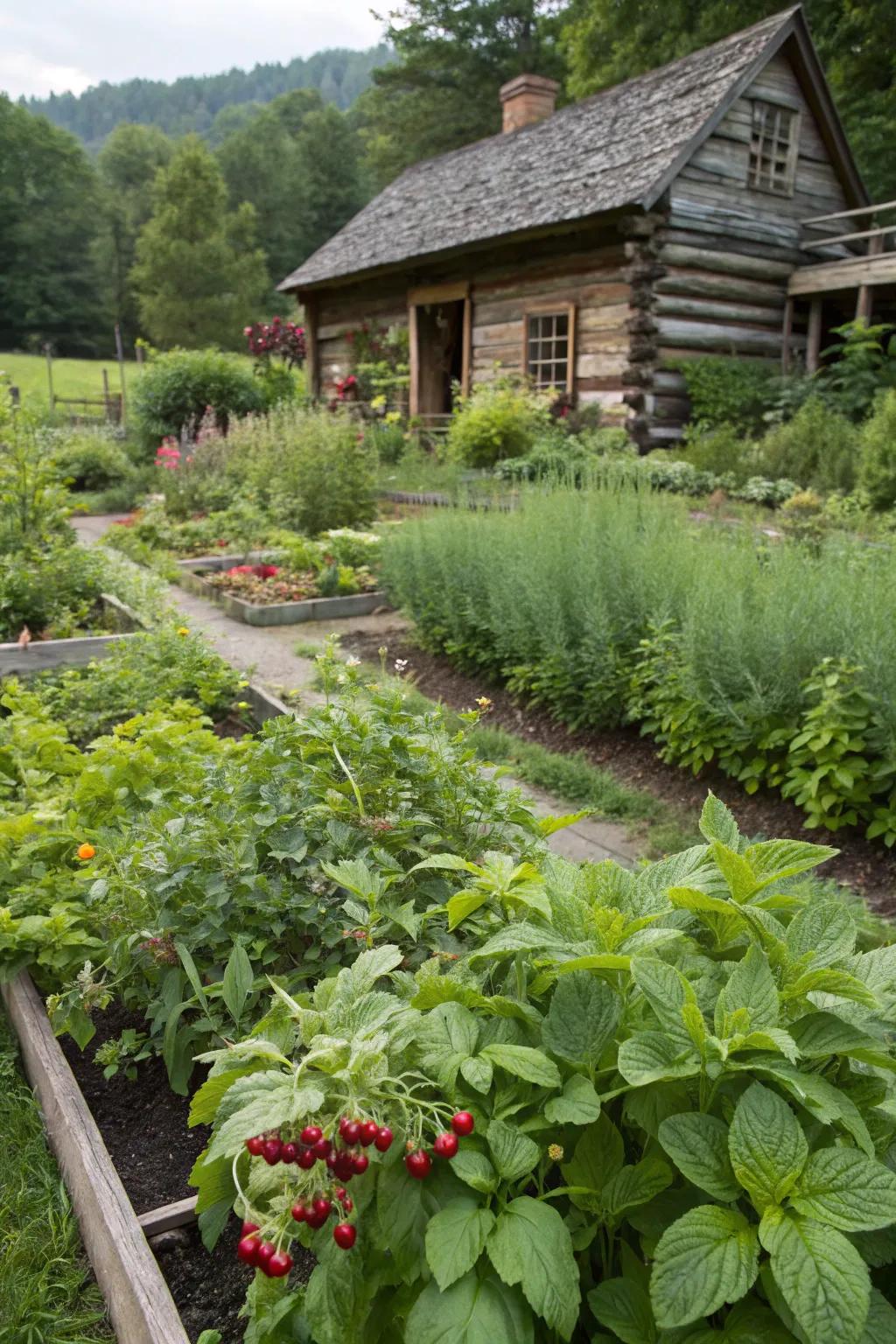 Edible plants add beauty and functionality to your garden.