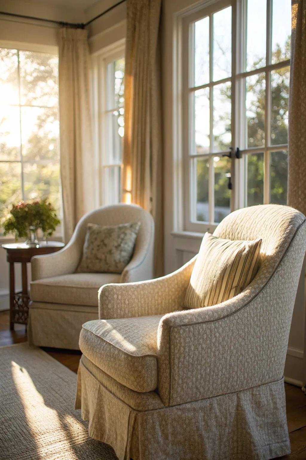 Linen delivers a casual, organic trace to your home.