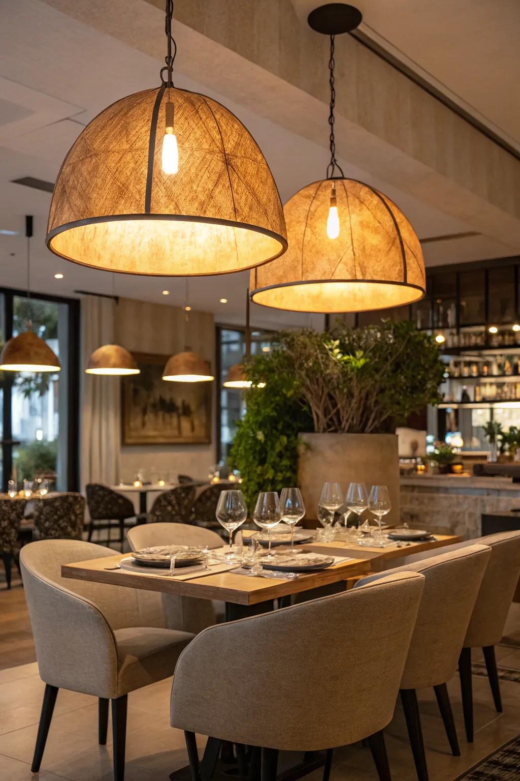 Standout lighting fixtures add personality and style to any room.