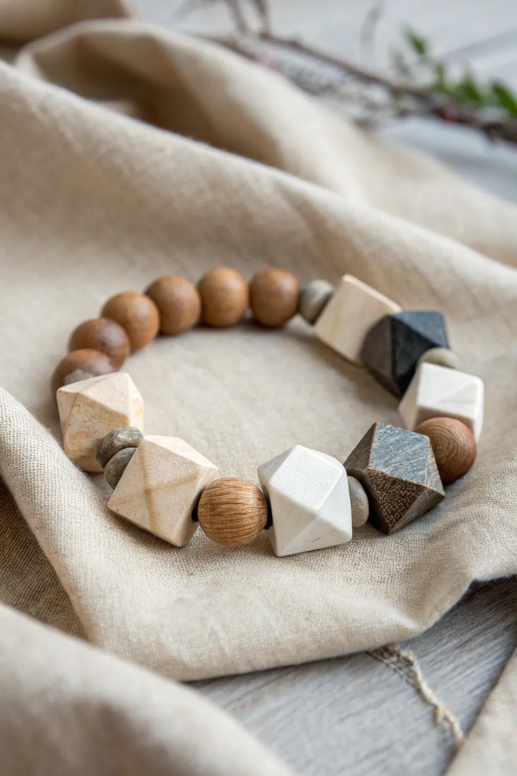Celebrate modern sophistication with defined bead bracelets, where simplicity and craftsmanship come together.