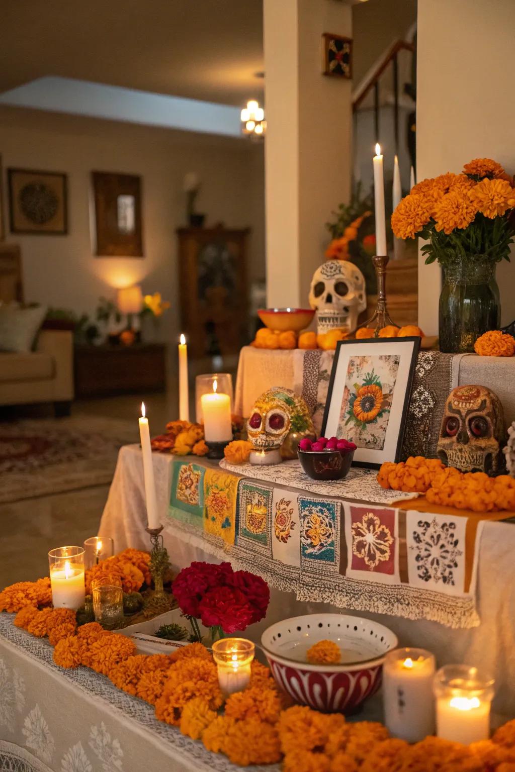 Family heritage embellishments consolidate lineages and heritages.