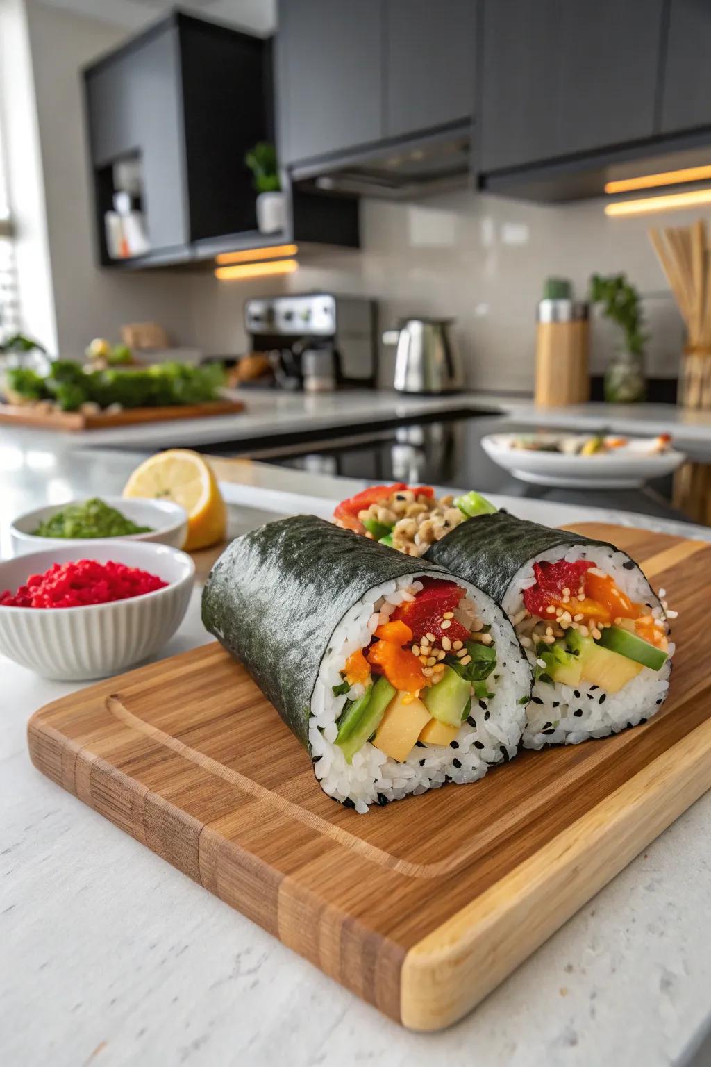 Roll wraps inject a fashionable alteration to supper.