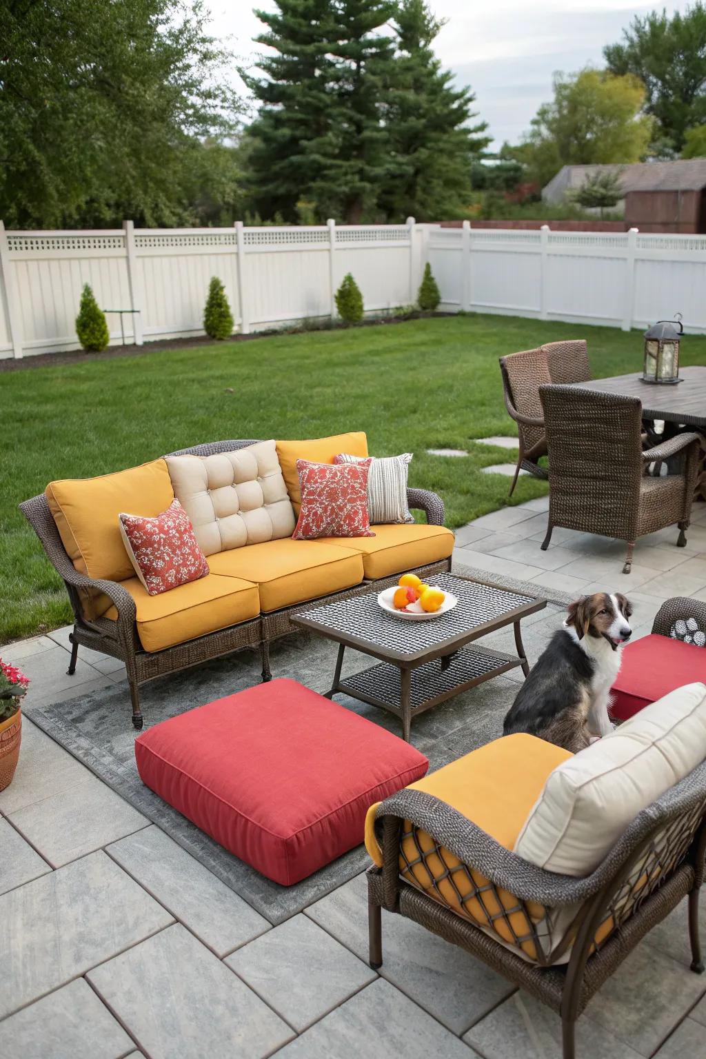 Tough materials ensure longevity and simple maintenance.