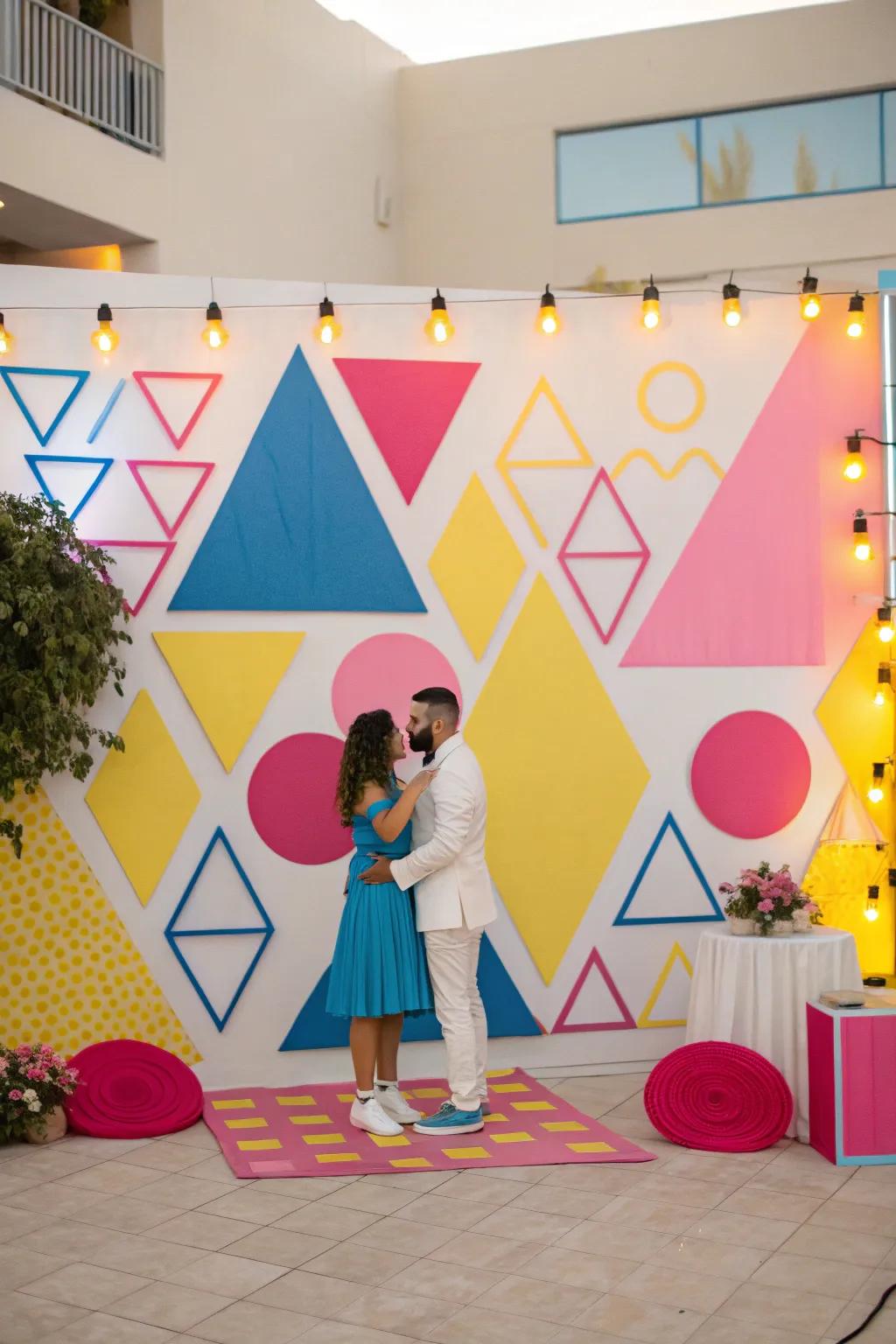 Geometrical configurations inject a contemporary edge into your d&eacute;cor.