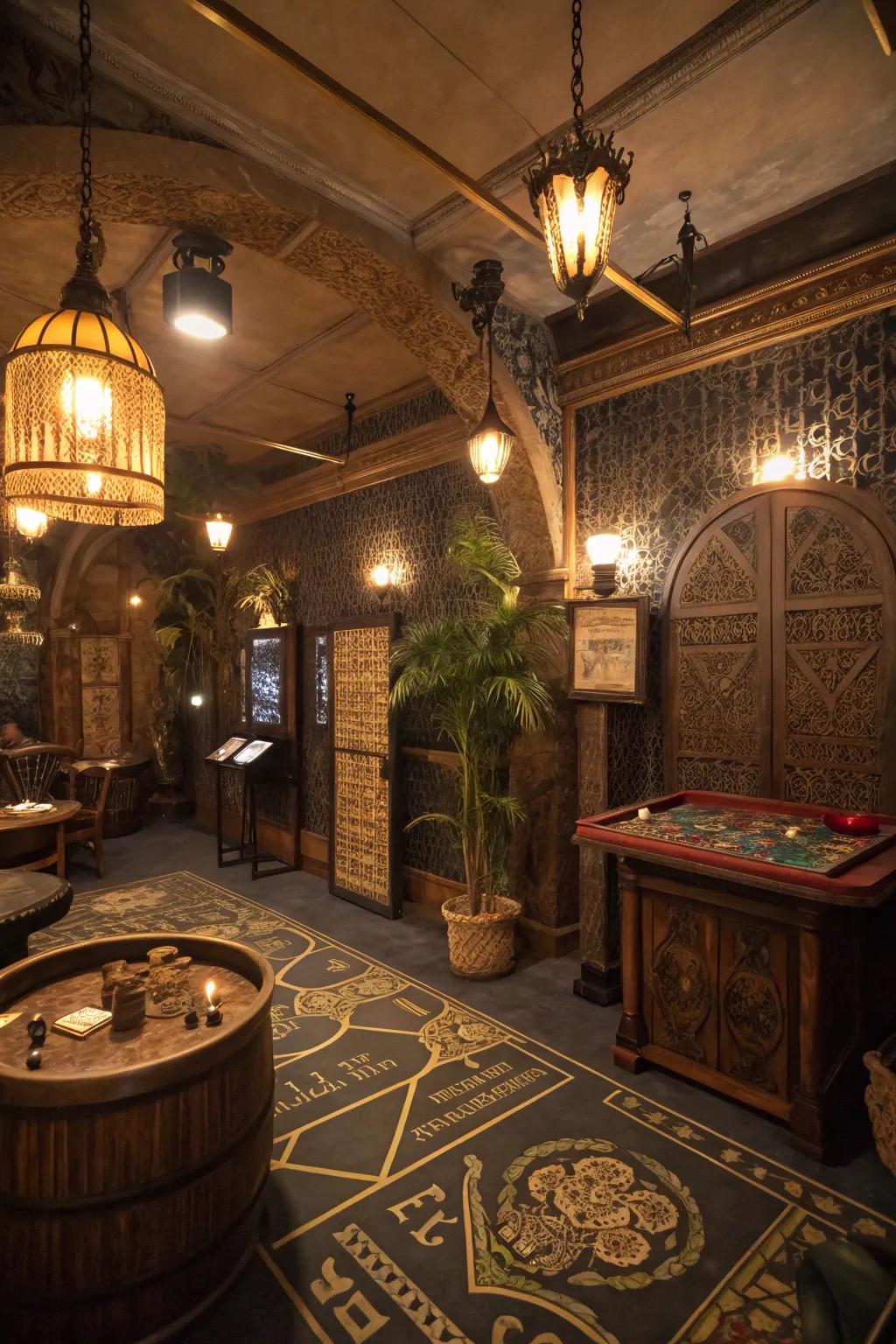 Start a fascinating escapade at your residence using a designed escape room.