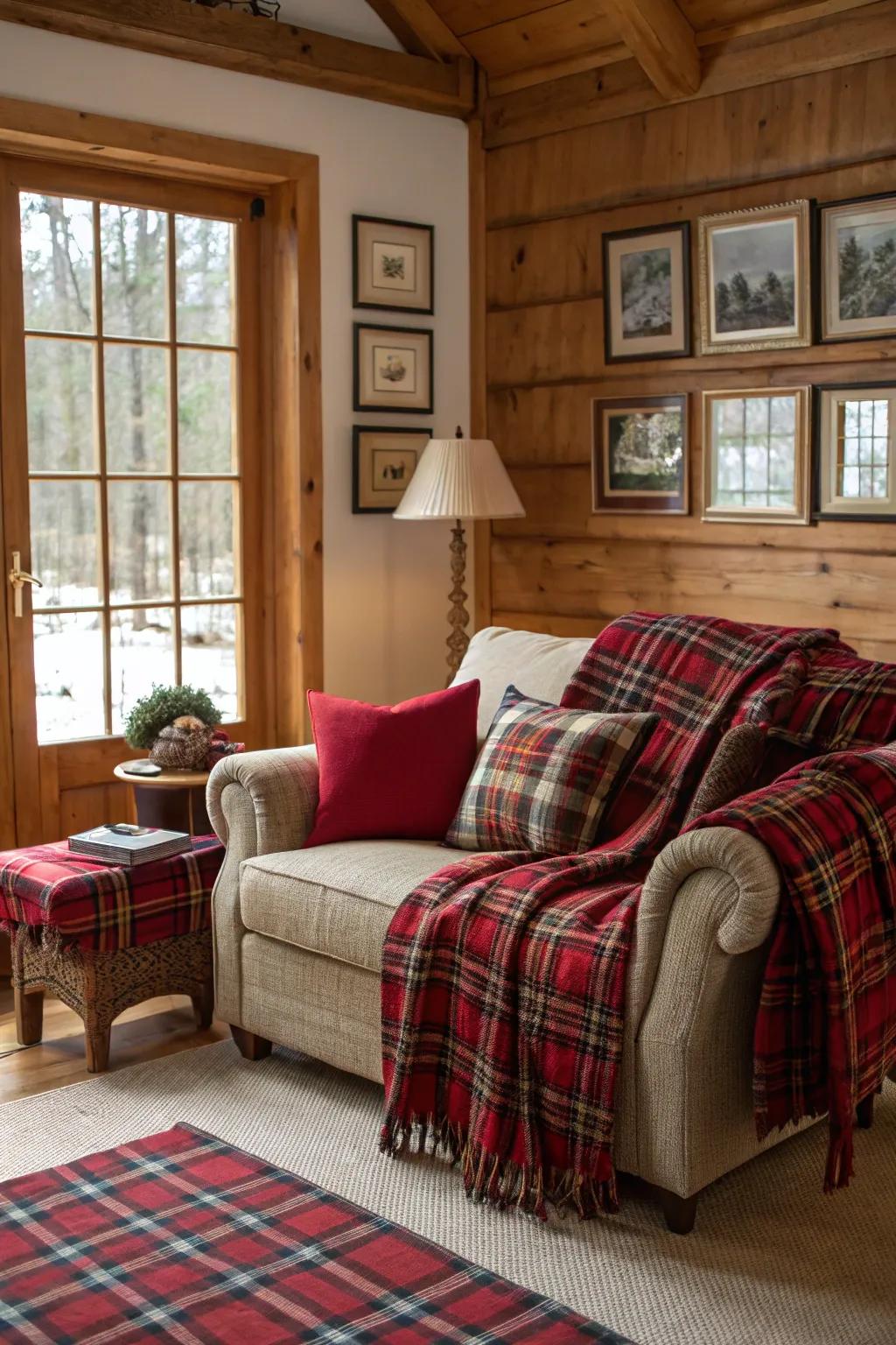 Designs like checkered introduce a classic autumn element to your decorations.