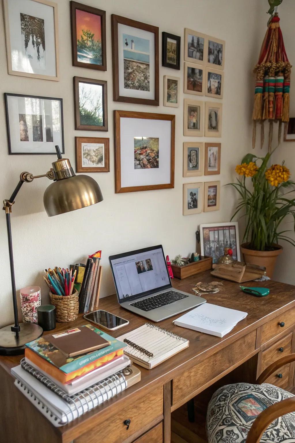 Personal touches make your office feel uniquely yours.