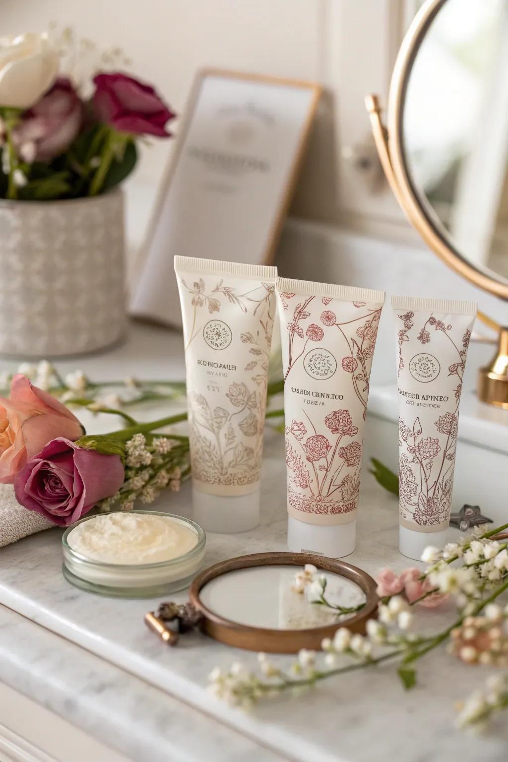 Give your hands this cream set.