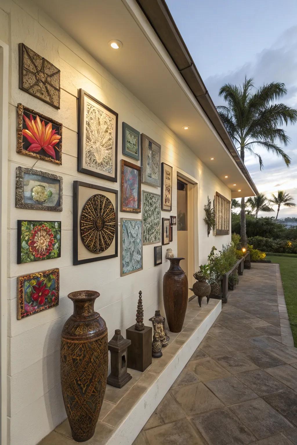 Display your style with unique artworks.