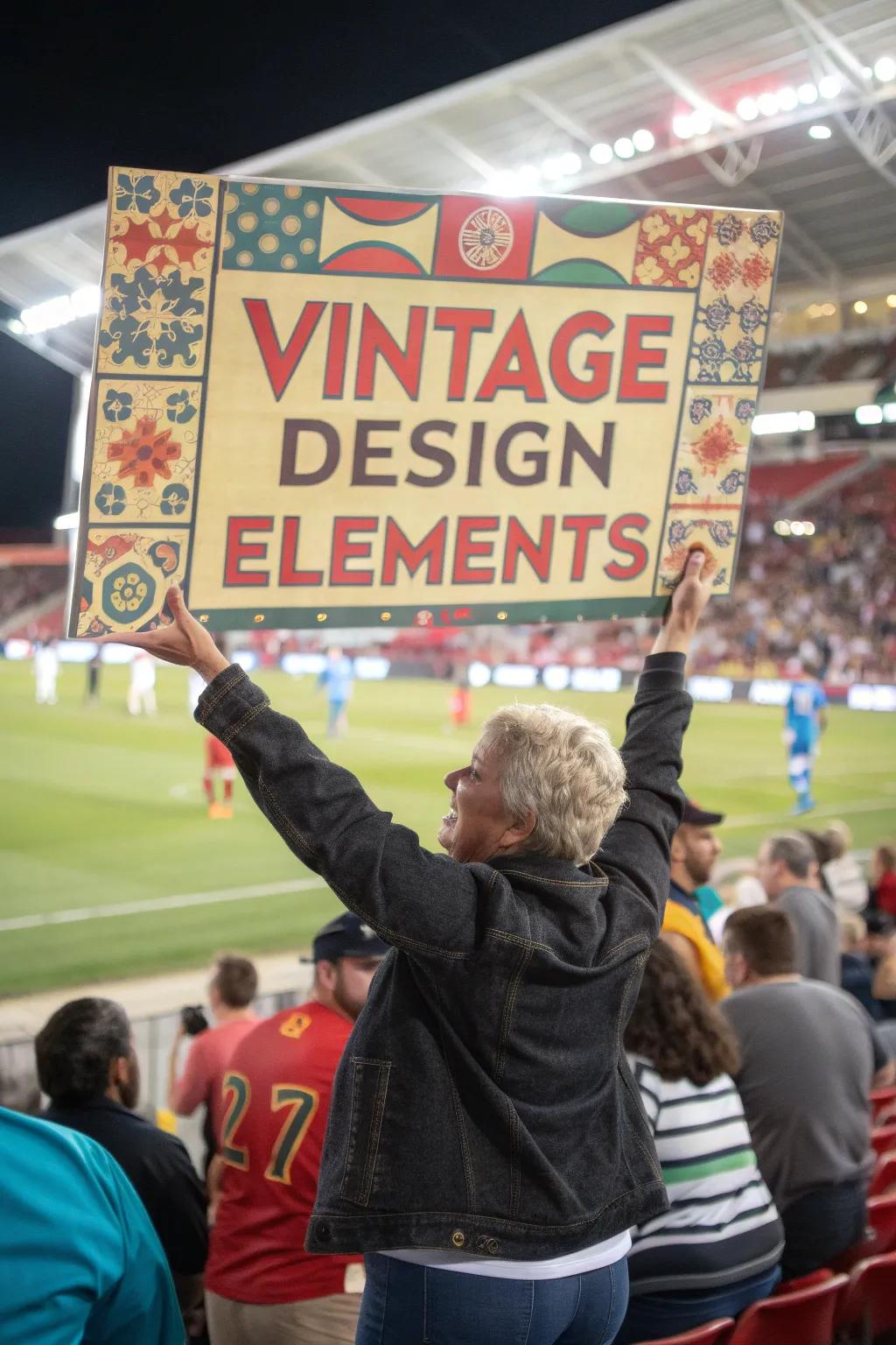 Retro vibes impart a nostalgic essence to signs.