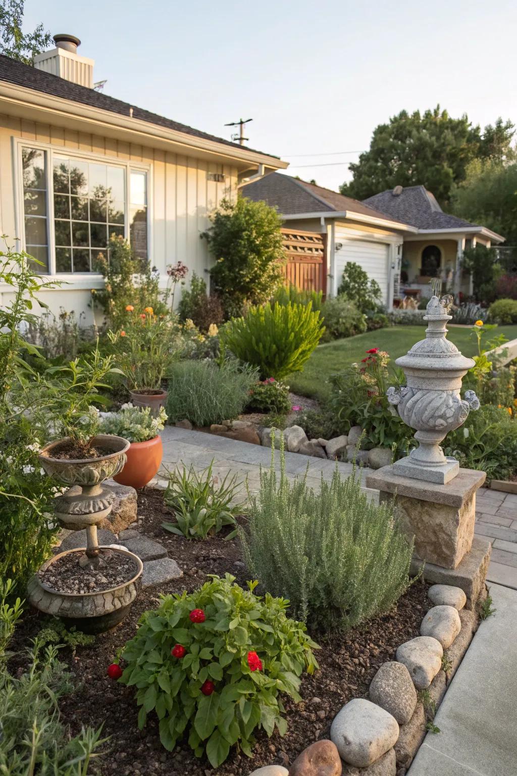 Edible plants offer appeal and functionality.