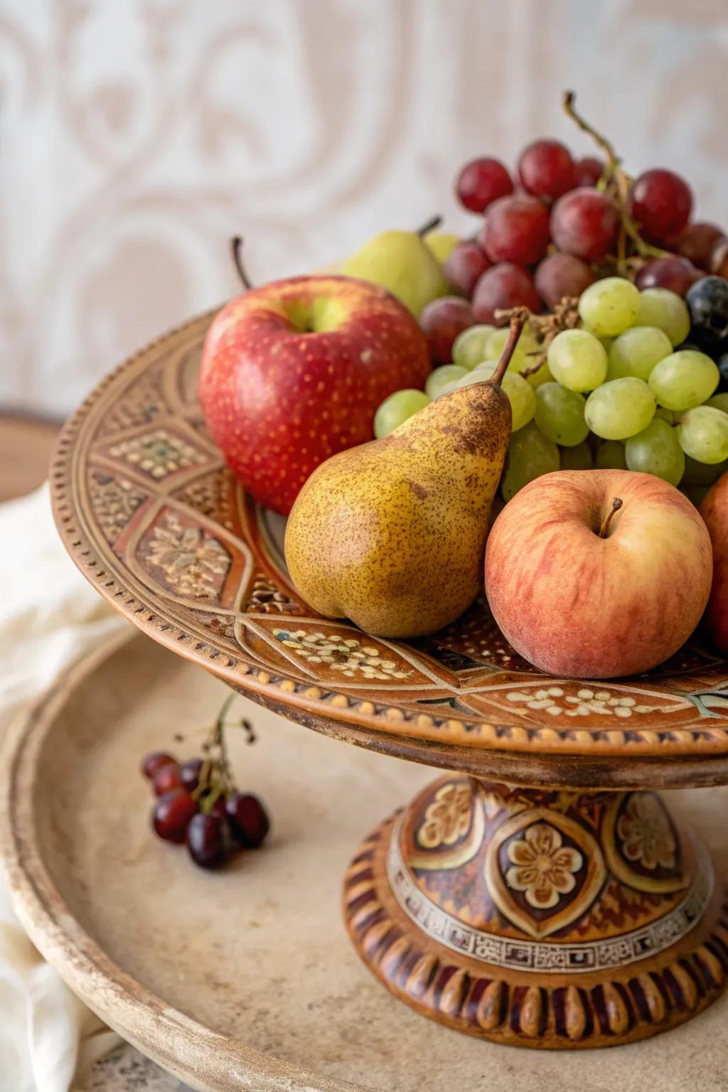 A vintage tray that is great to bring back memories.