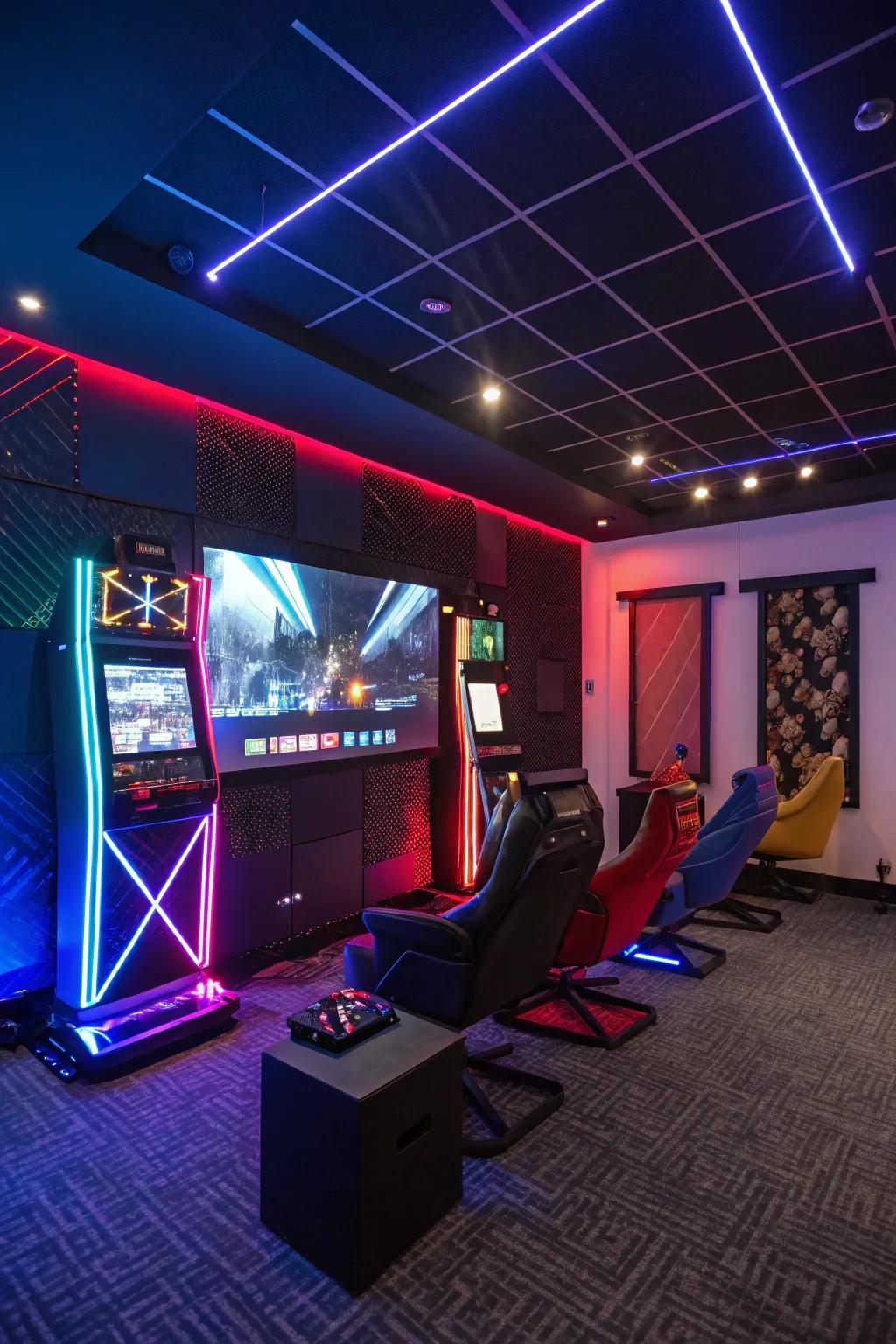 Interactive features add excitement and engagement to your gaming environment.