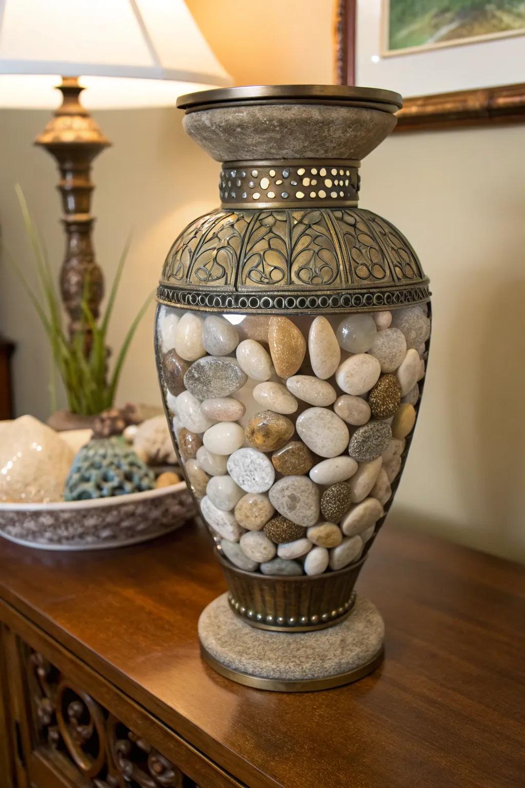 This jar holds more than just flowers; it guards your secrets.