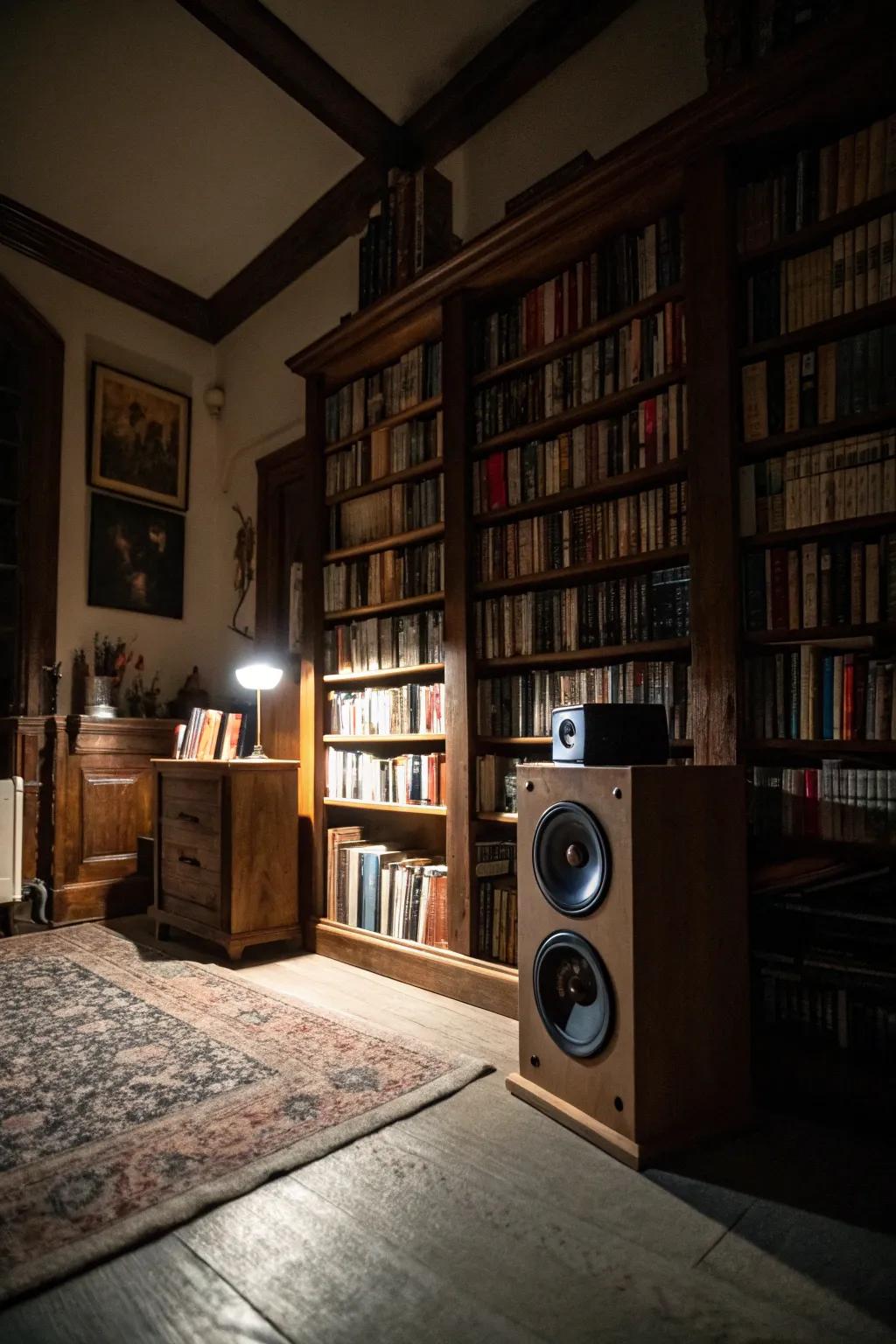 Sound textures elevate the spooky atmosphere.