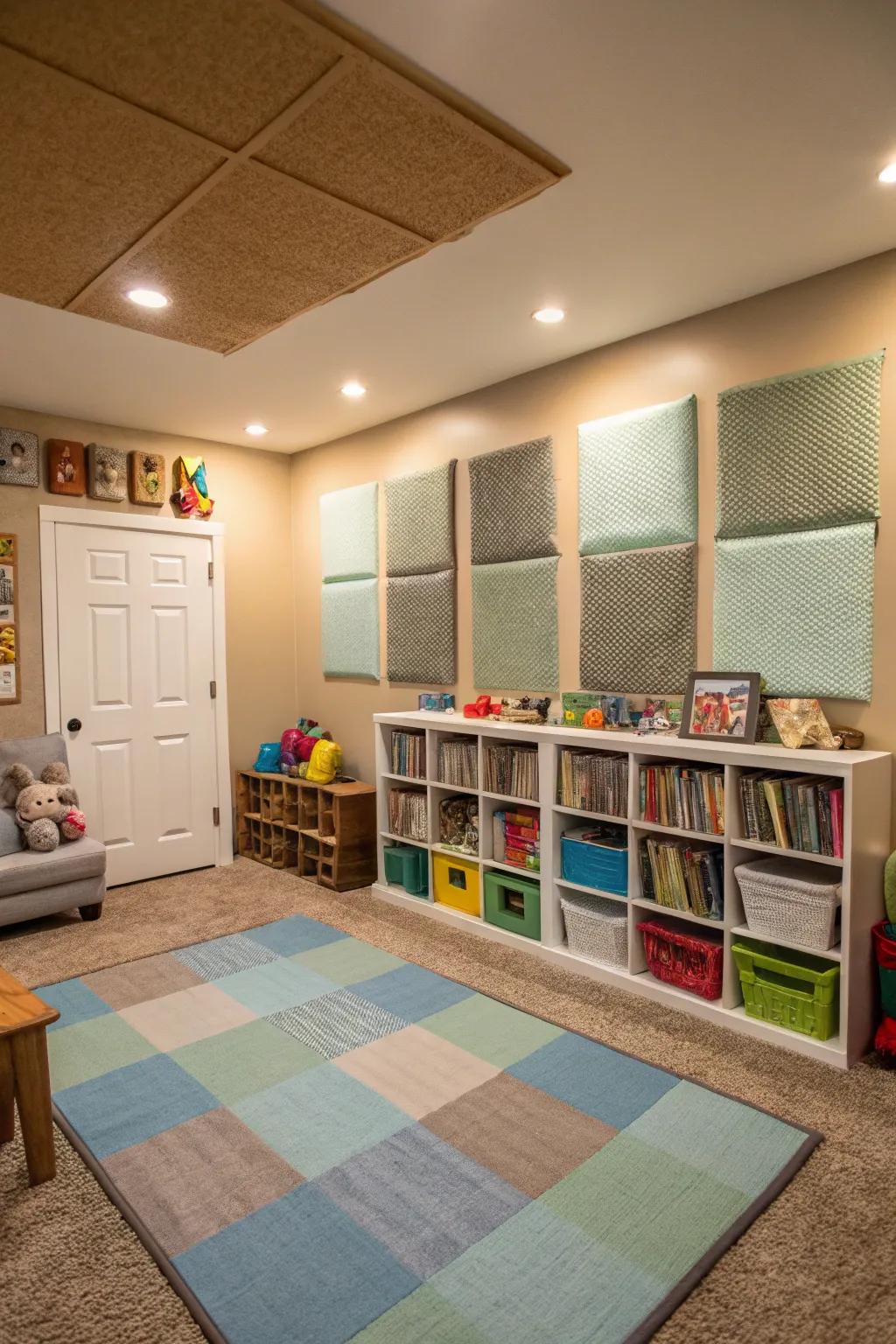 Acoustic improvements designed to offer a harmonious atmosphere.