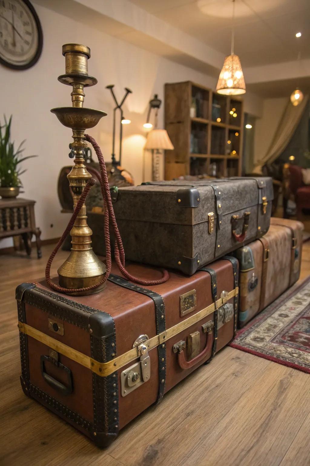 Vintage cases ensure a unique and trendy means of stowing your apparatus.