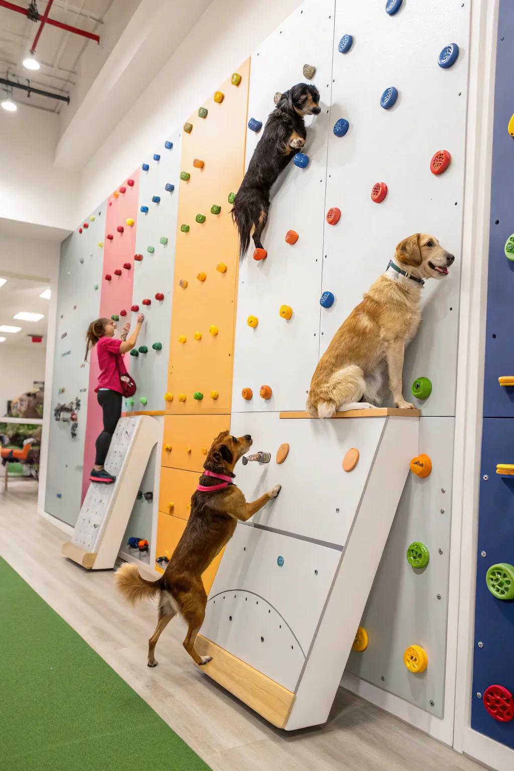 Interactive wall elements that stimulate and amuse.