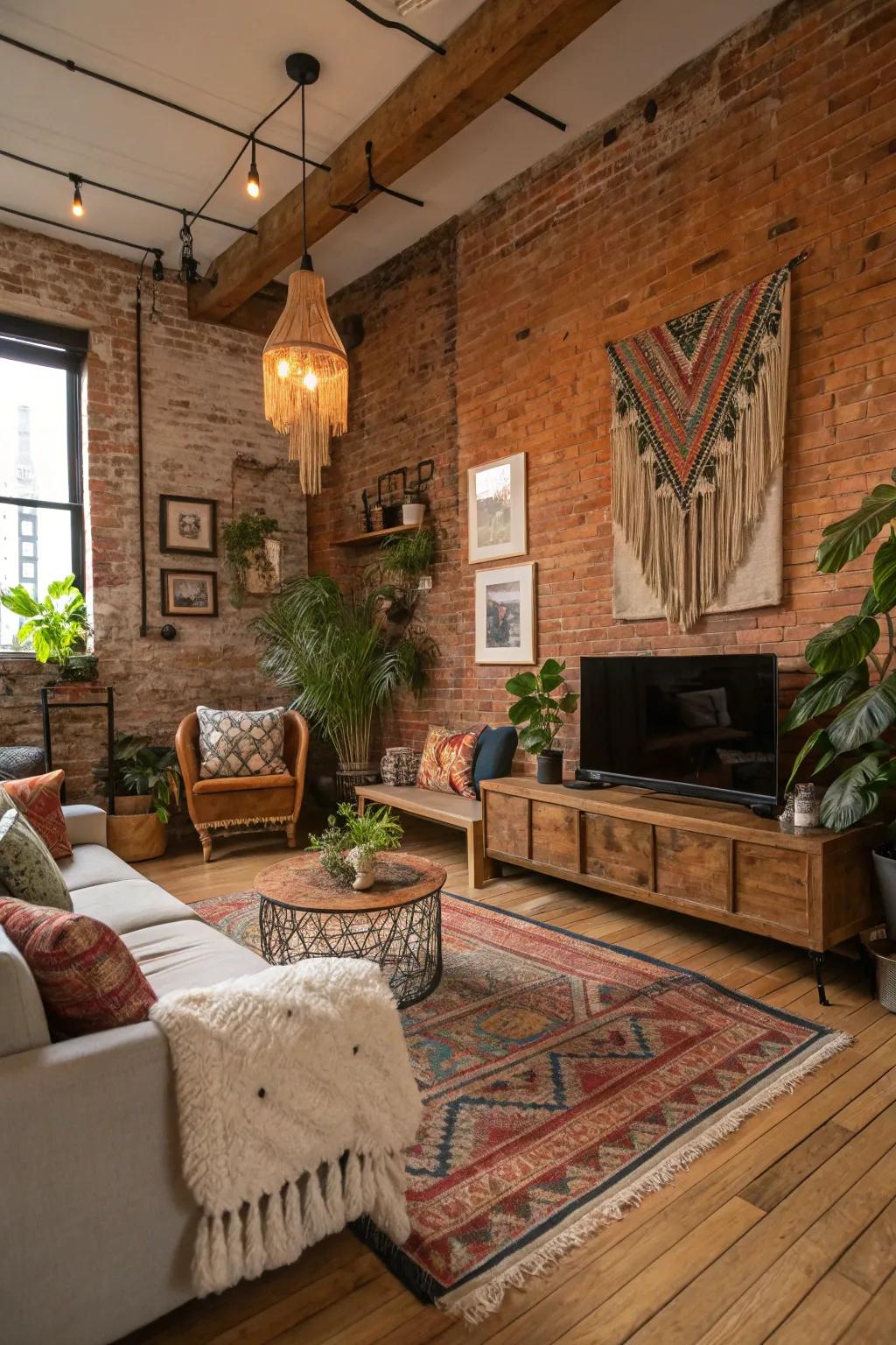 Merging styles creates a personalized and unique space.