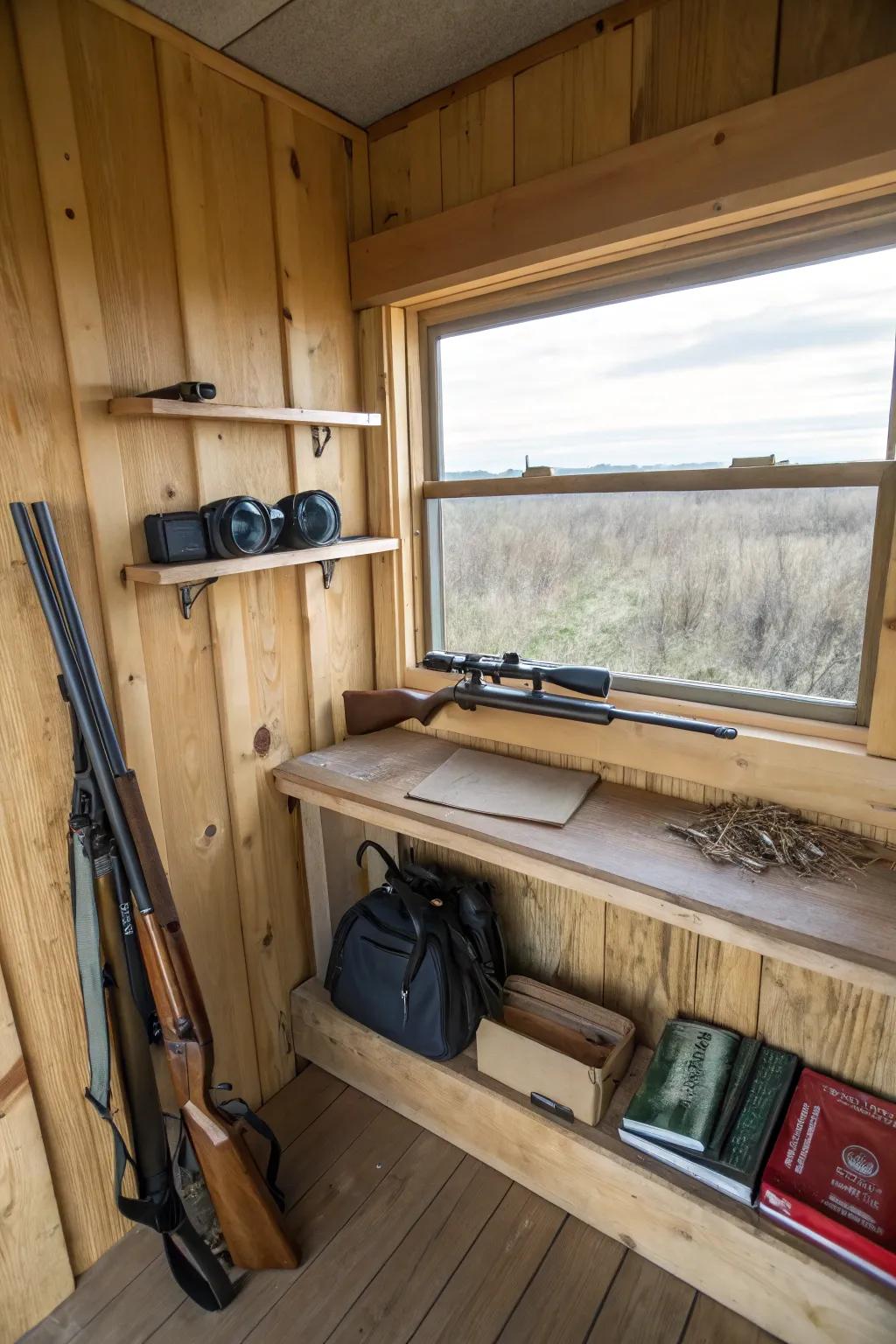 Shooting platforms deliver a secure surface to steady your aim.