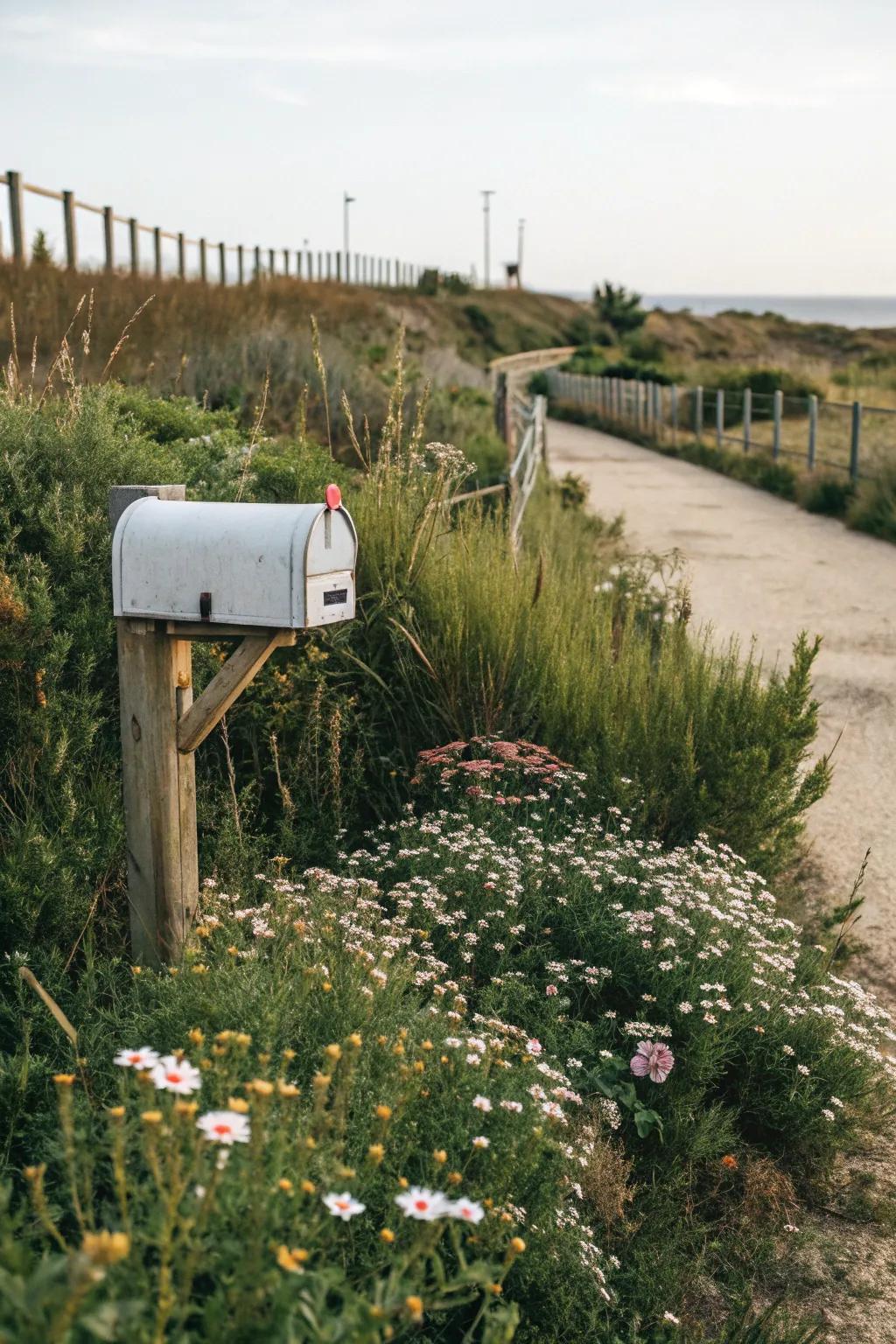 Native plants offer sustainability and blend with the local environment.
