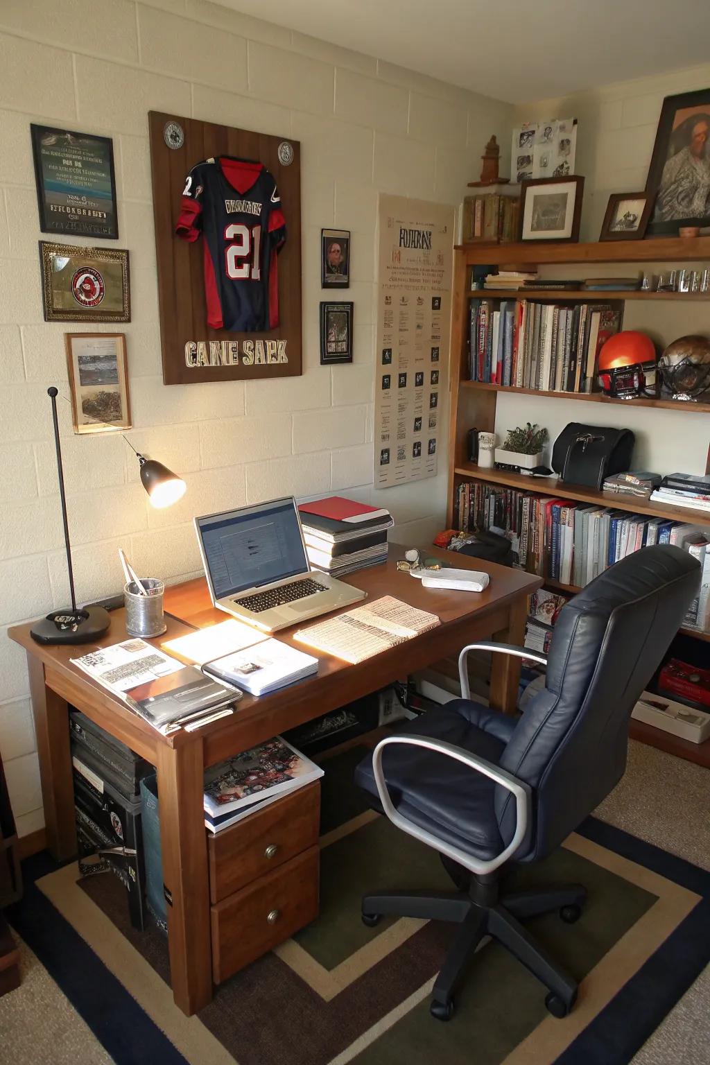 Multi-purpose furniture maximizes space and utility.