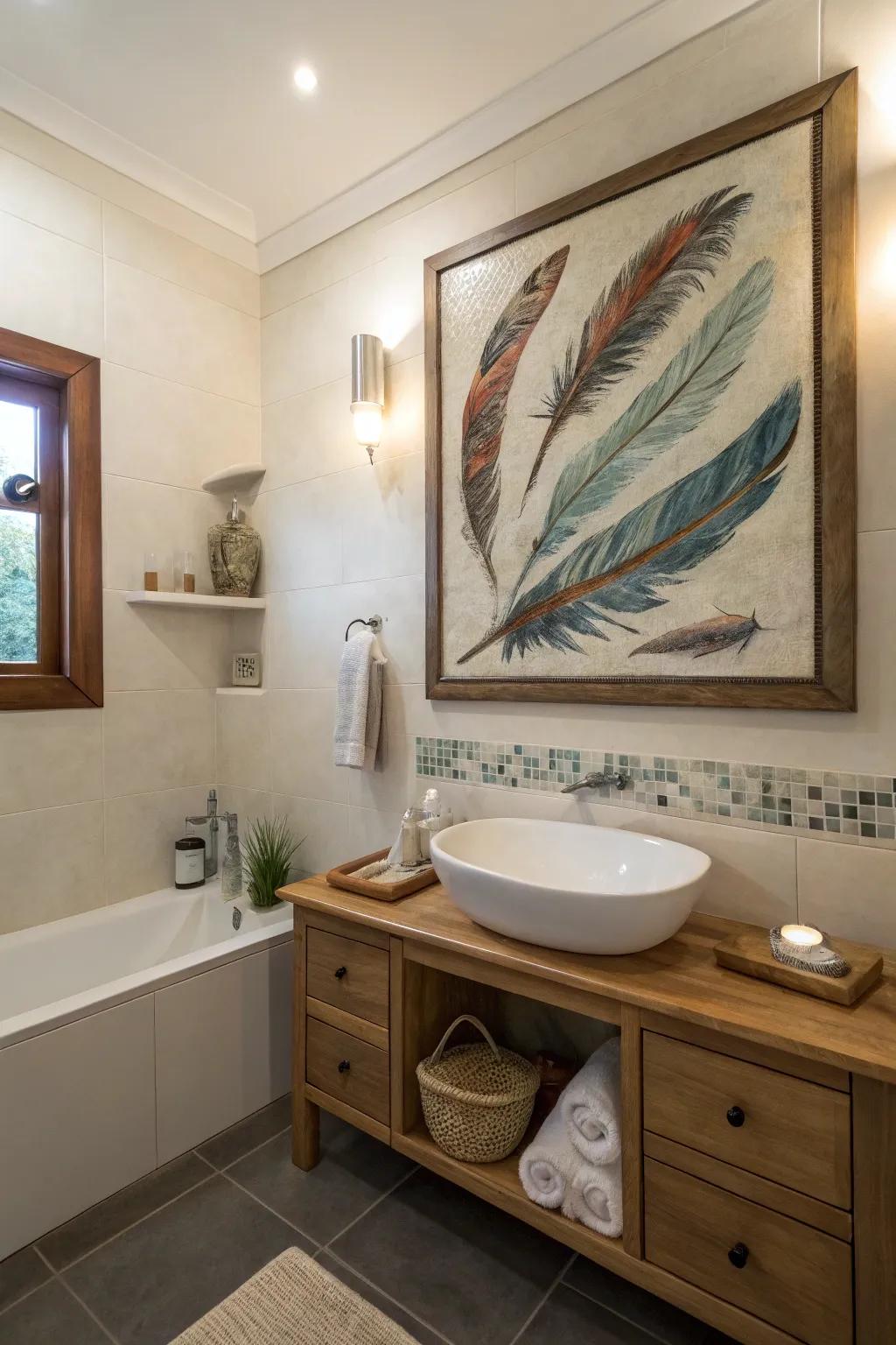 Plumes transform into seafood, honoring independence and refinement.