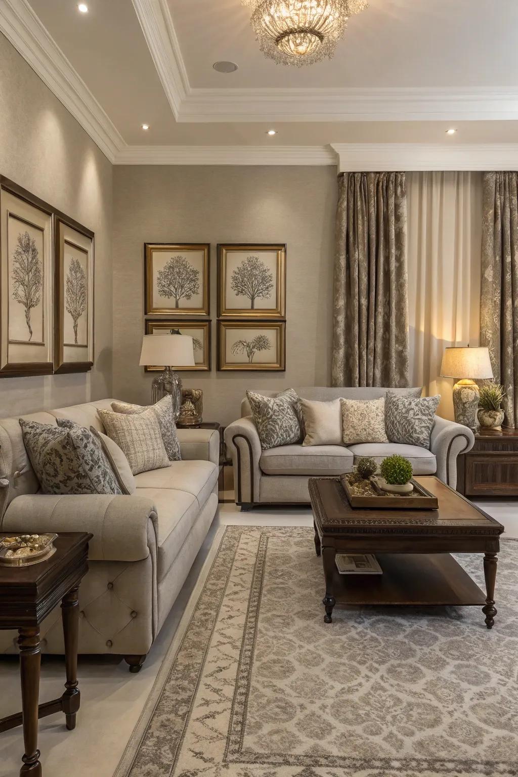 Proportional layouts provide a sense of order and balance.