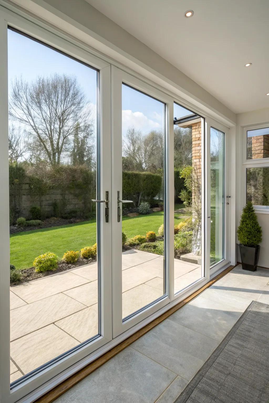 Energy-conserving designs for a warm, eco-conscious home.