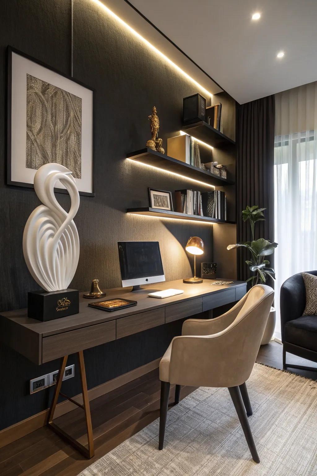 Creative features introduce creative intrigue and fullness.