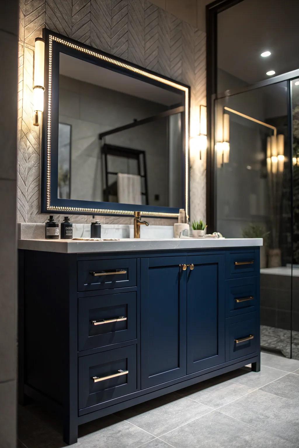 Highlight illumination adds spectacle and emphasis.