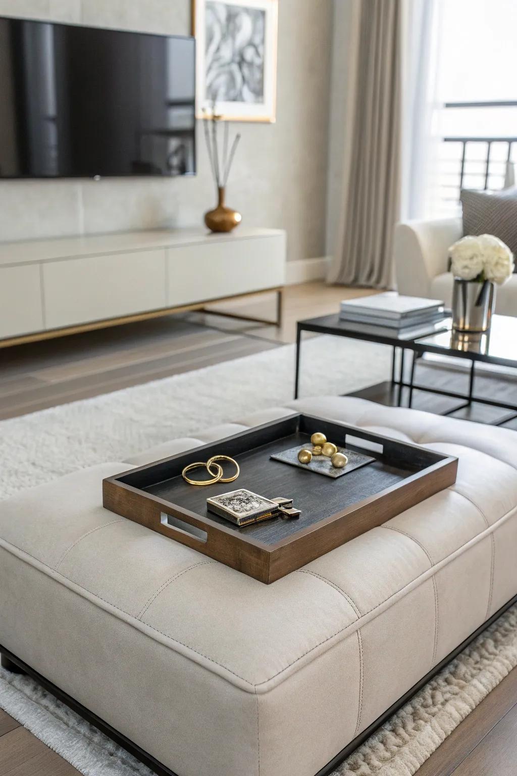 Embrace simplicity for a refined element.
