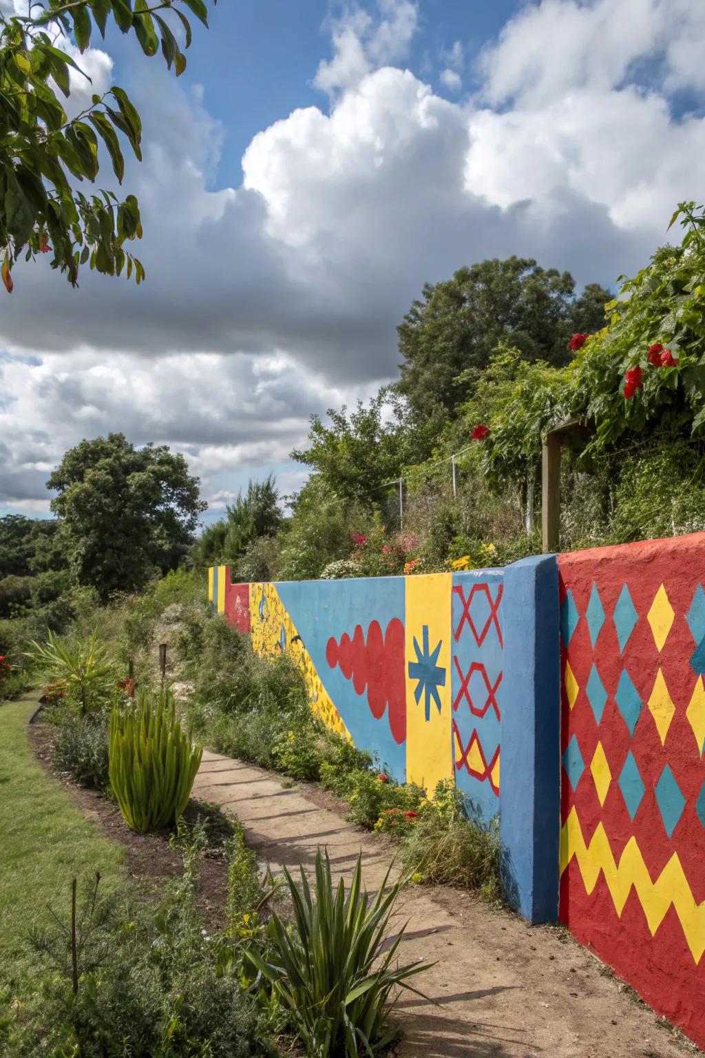 Accent paint transforms walls into vibrant focal points.