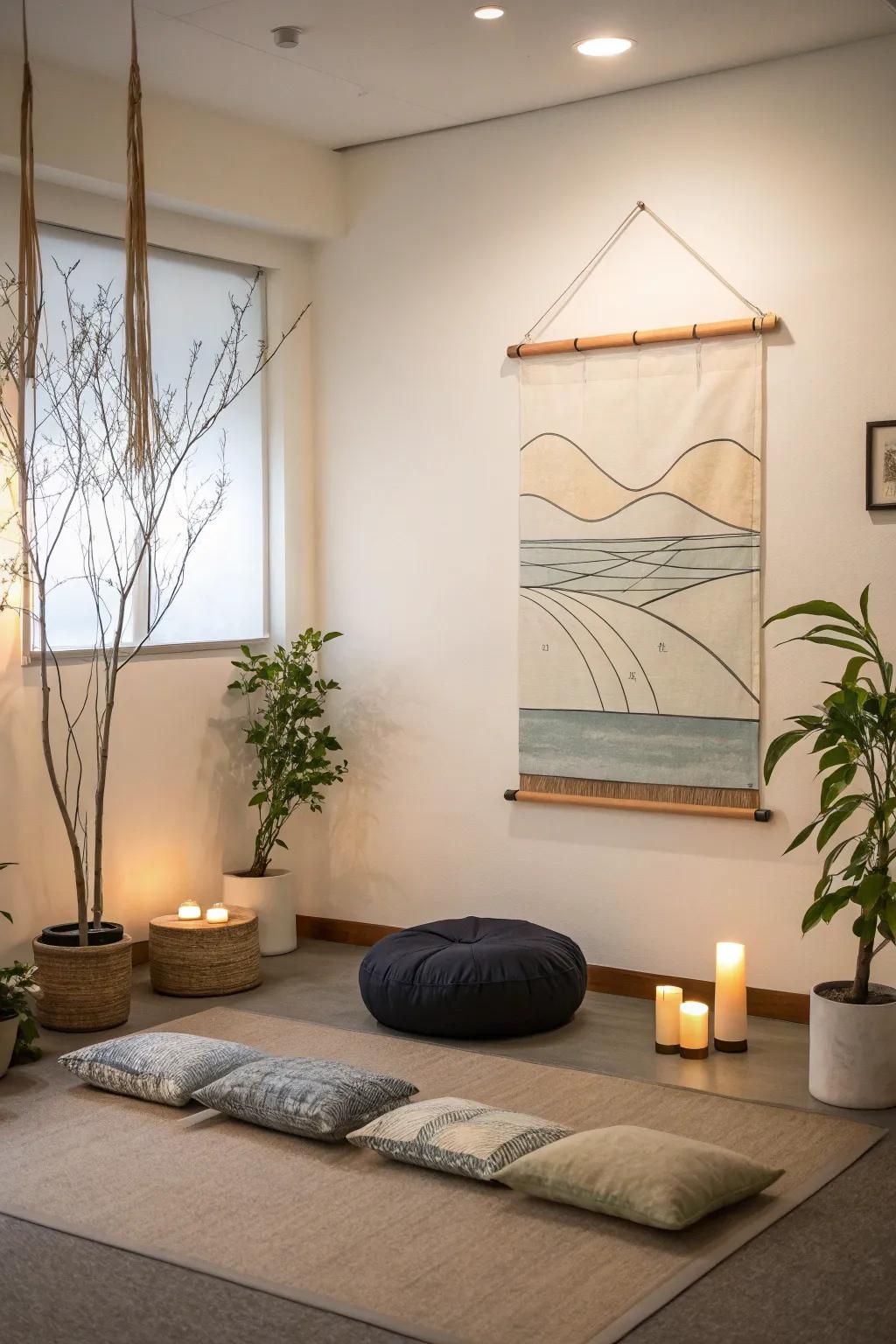 Minimalism that communicates volumes.