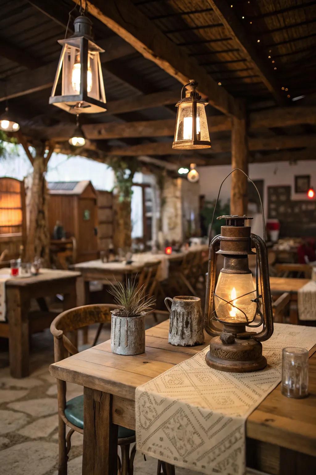 Append country charm with timeless housings.